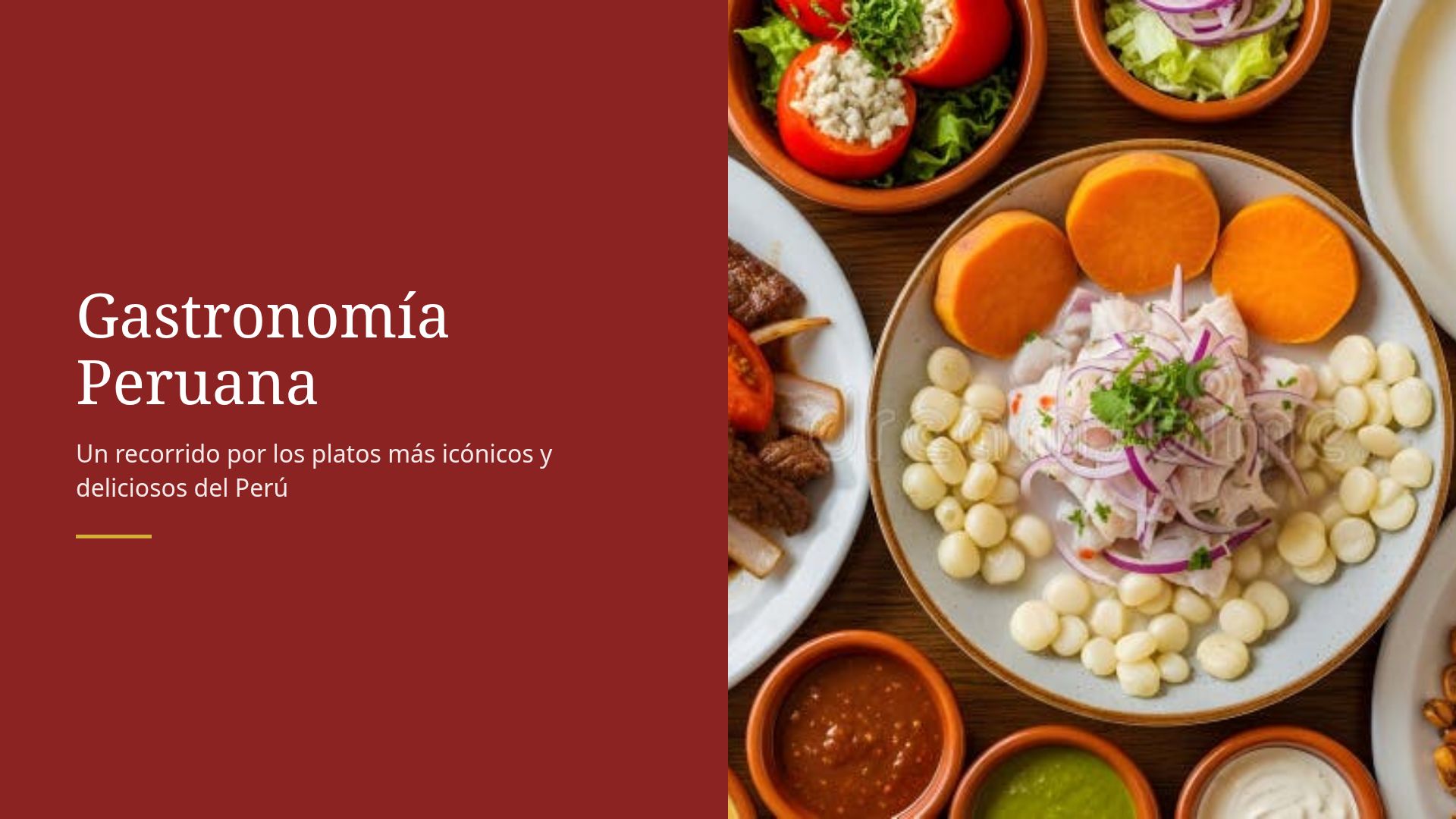 Gastronomía Peruana: Platos Icónicos y Tradición