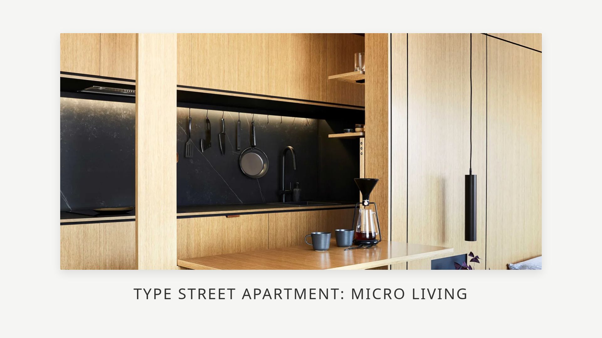 Micro-Living Design: Analyzing Type Street Apartment