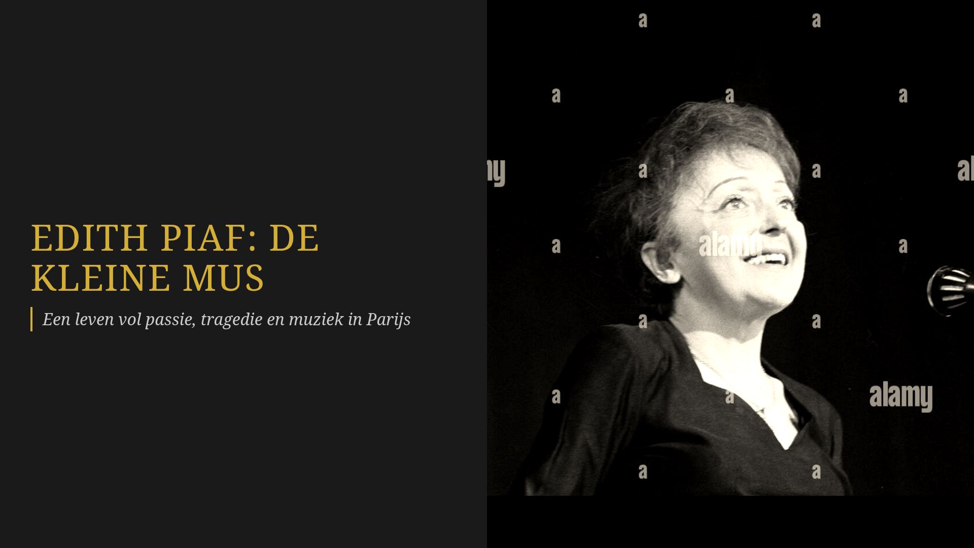 Edith Piaf: Biografie van de Franse Nachtengel