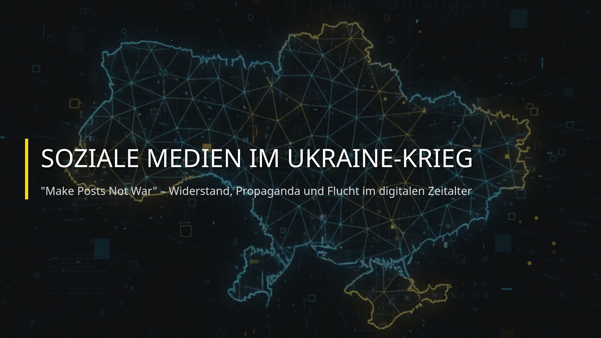 Digitale Kriegsführung: Soziale Medien im Ukraine-Konflikt