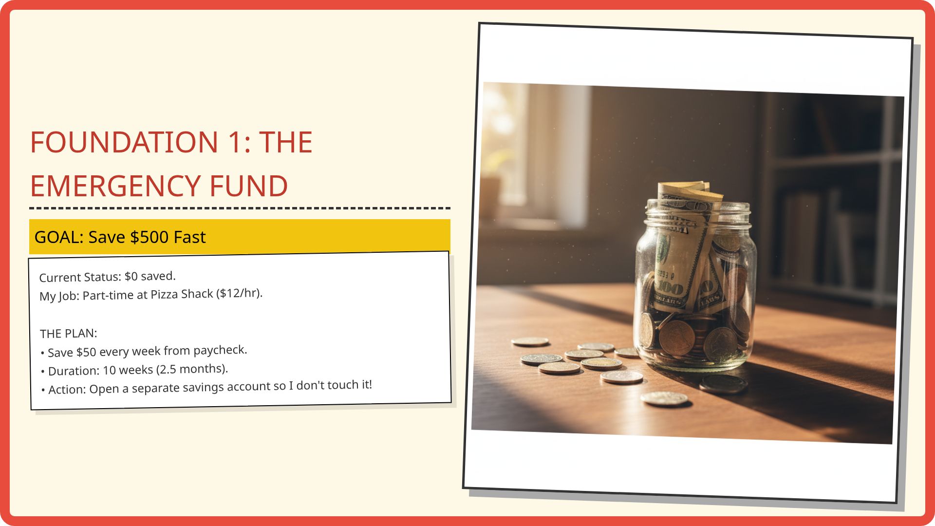 Building a Strong Financial Foundation: A Visual Guide