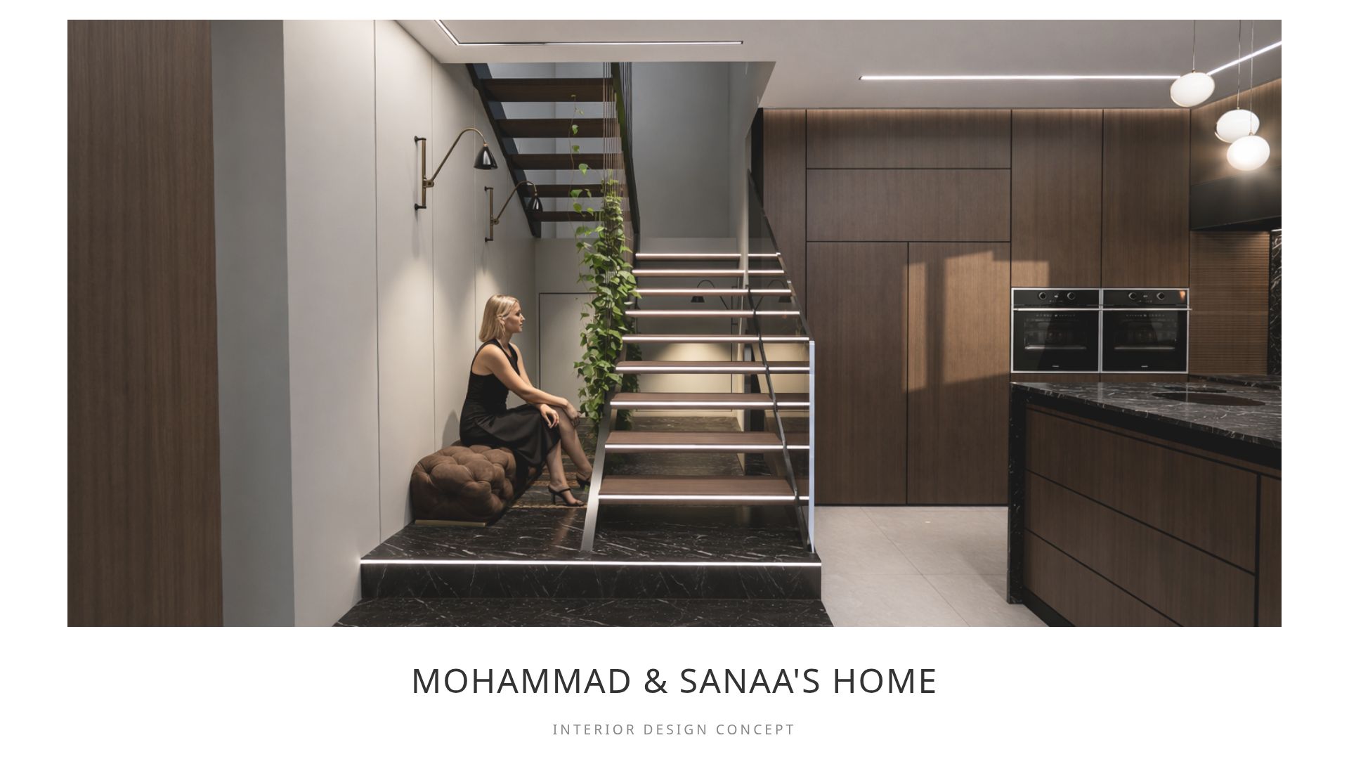 Modern Interior Design Concept: Mohammad & Sanaa's Home