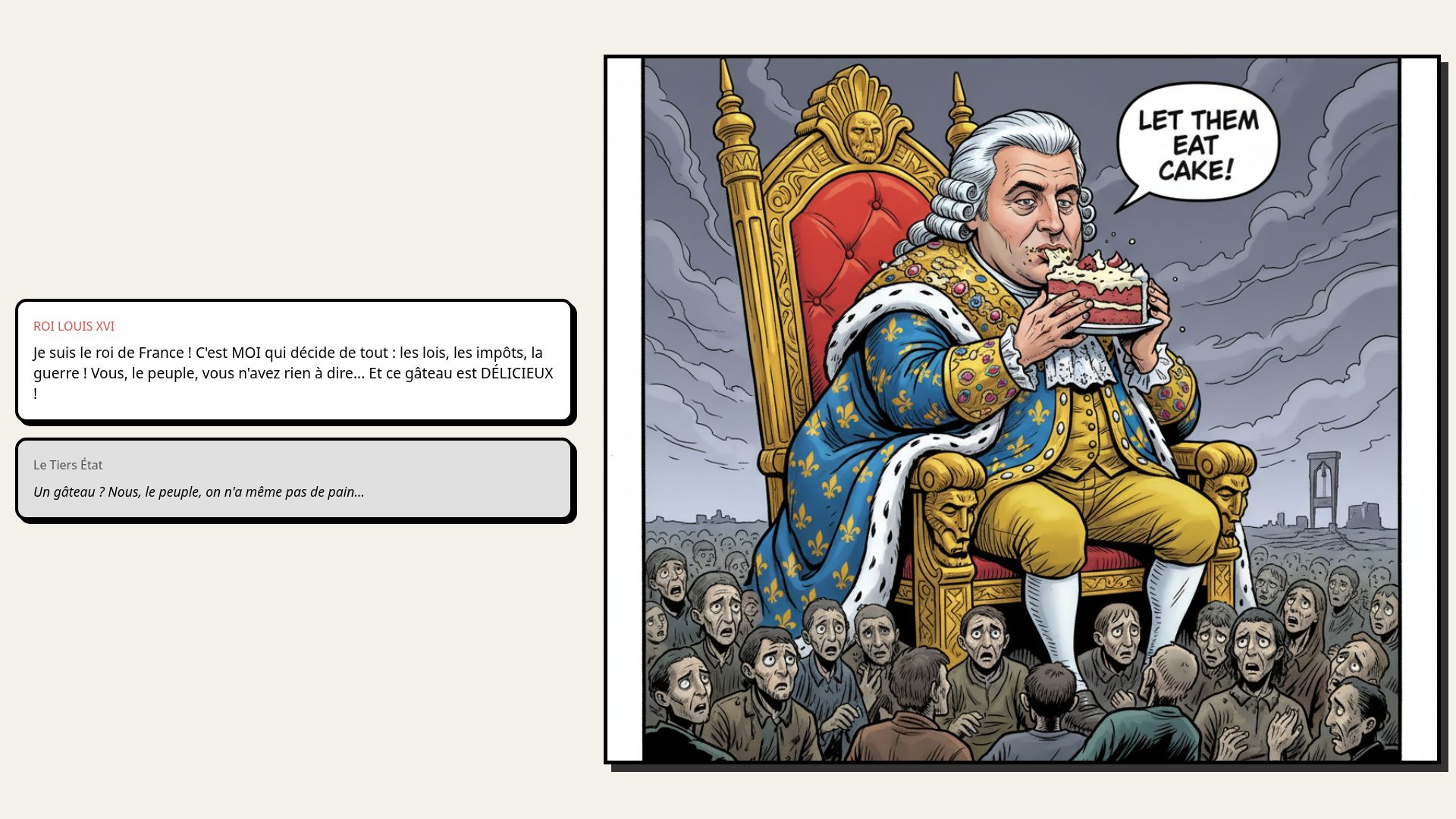 La Révolution Française en BD : Histoire pour Enfants