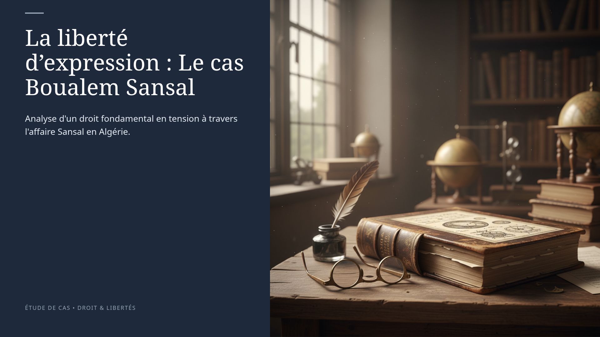 Affaire Boualem Sansal : Liberté d'expression et enjeux