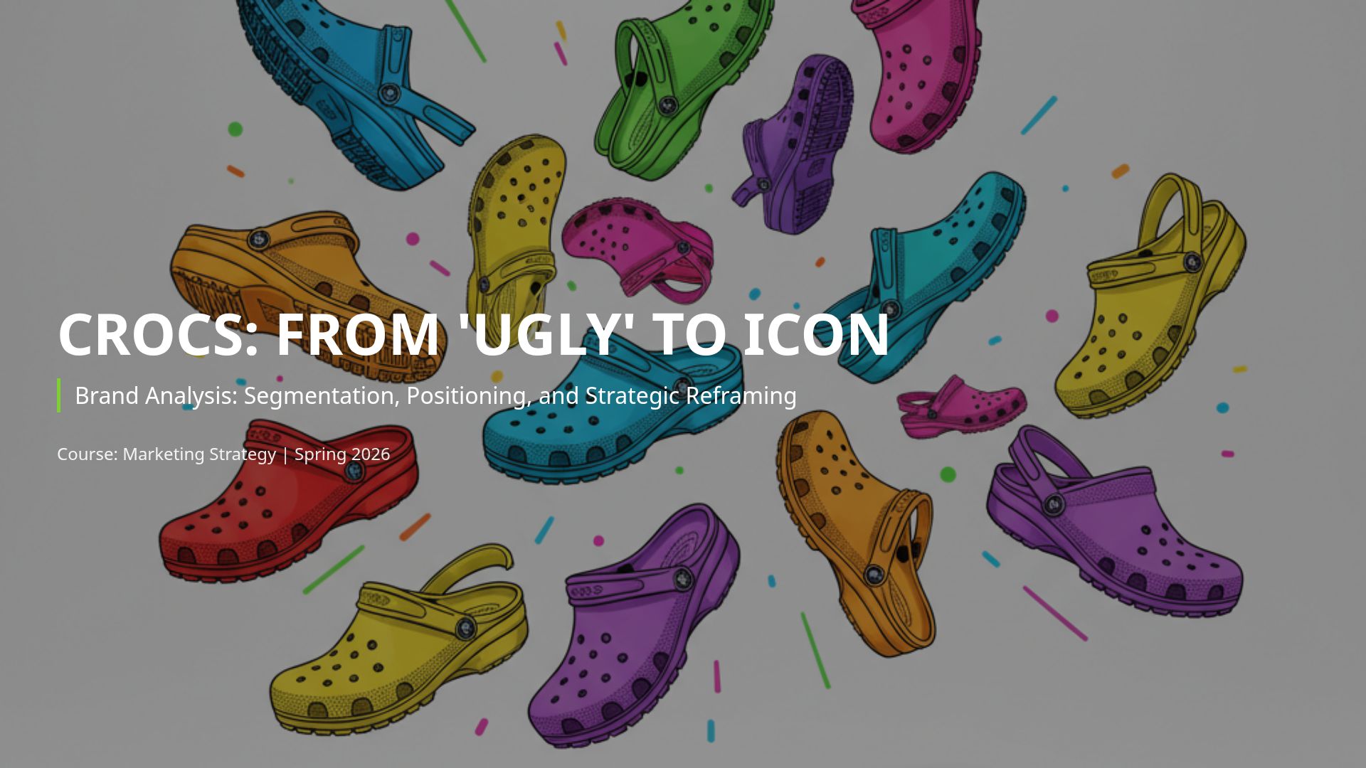 Crocs Brand Analysis: Strategic Reframing and Positioning