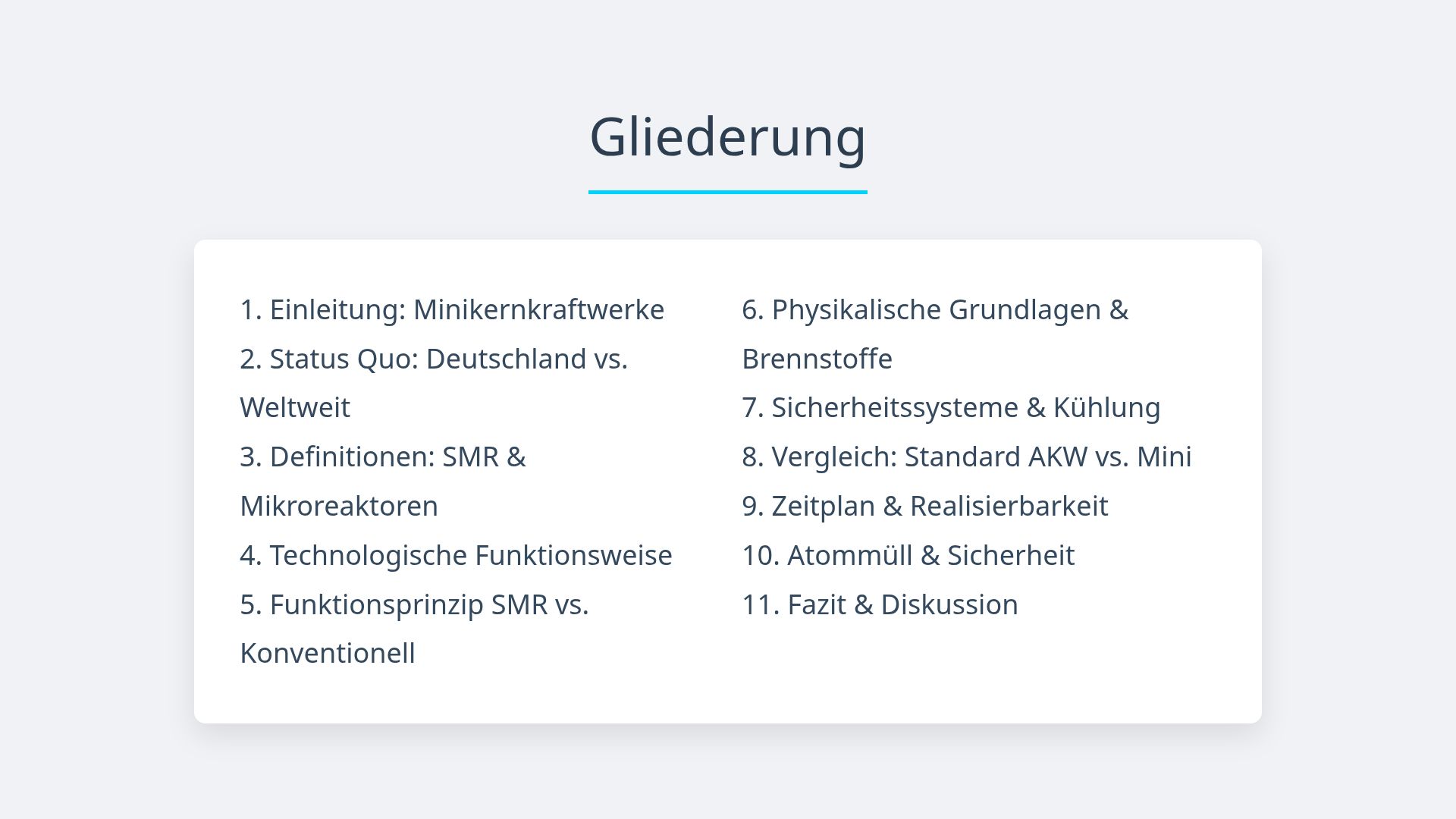Minikernkraftwerke: SMR Technik, Chancen & Risiken für DE