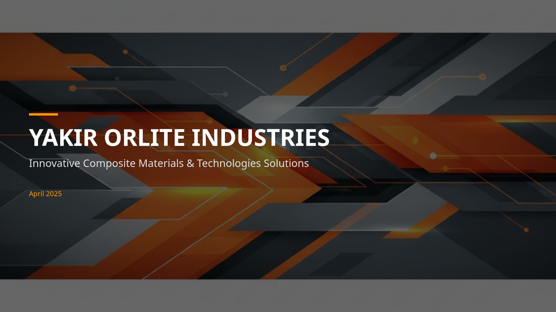 Yakir Orlite: Innovative Composite Materials & Enclosures