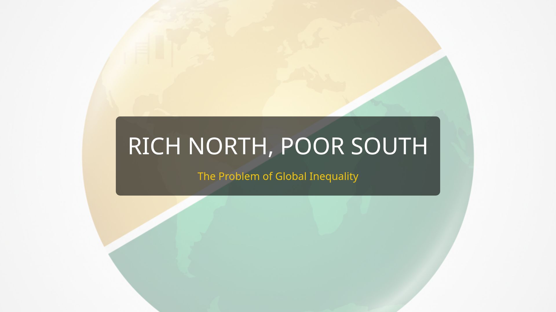 Global Inequality: North-South Wealth Gap Explained