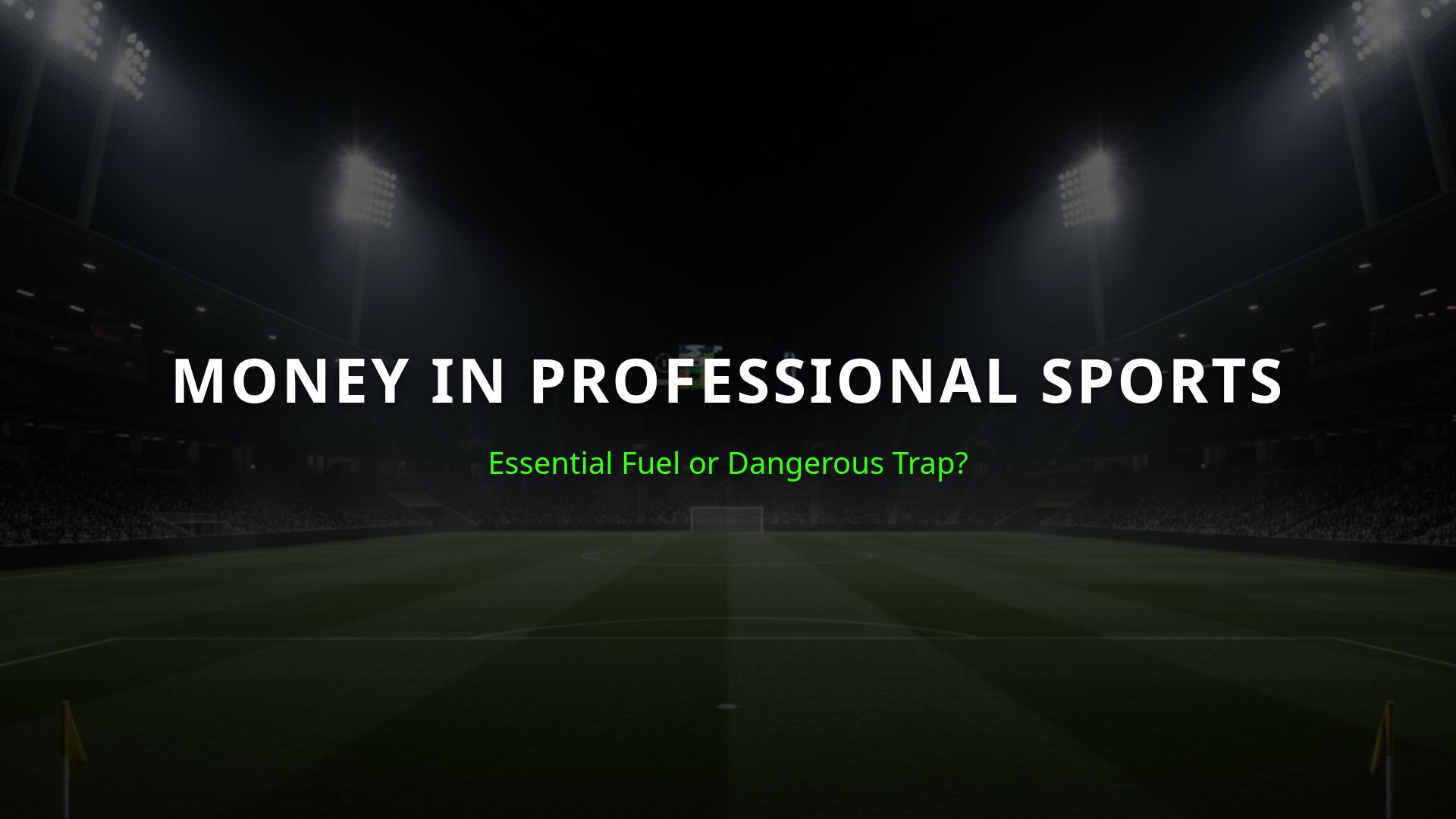 Money in Professional Sports: Benefits and Challenges