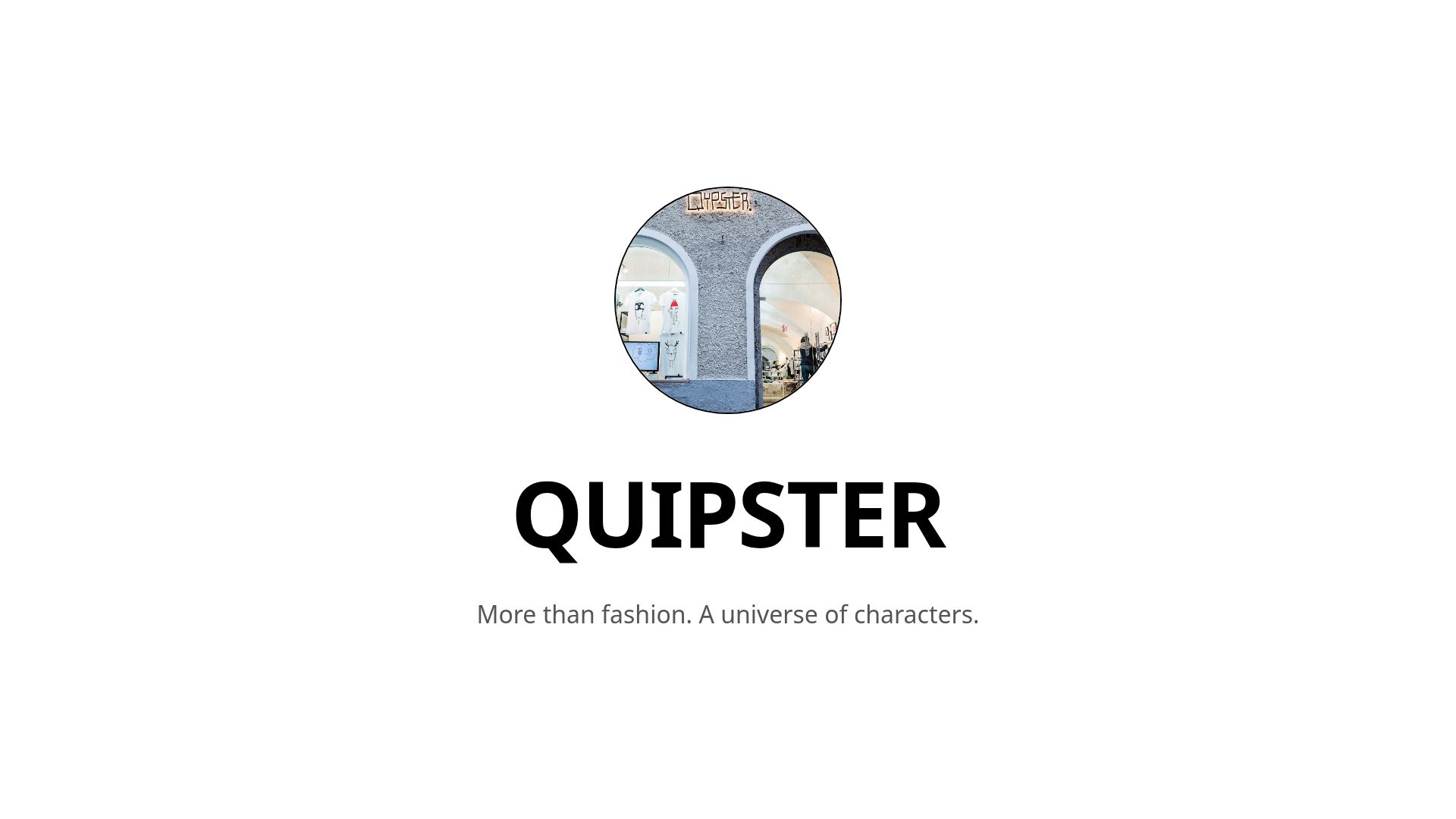 Quipster: Artistic Streetwear and Character-Driven Fashion