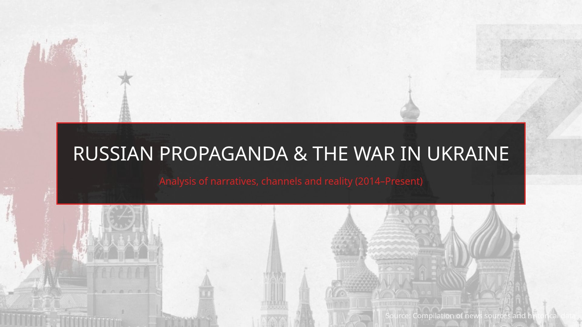 Russische Propaganda en de Oorlog in Oekraïne (2014-heden)