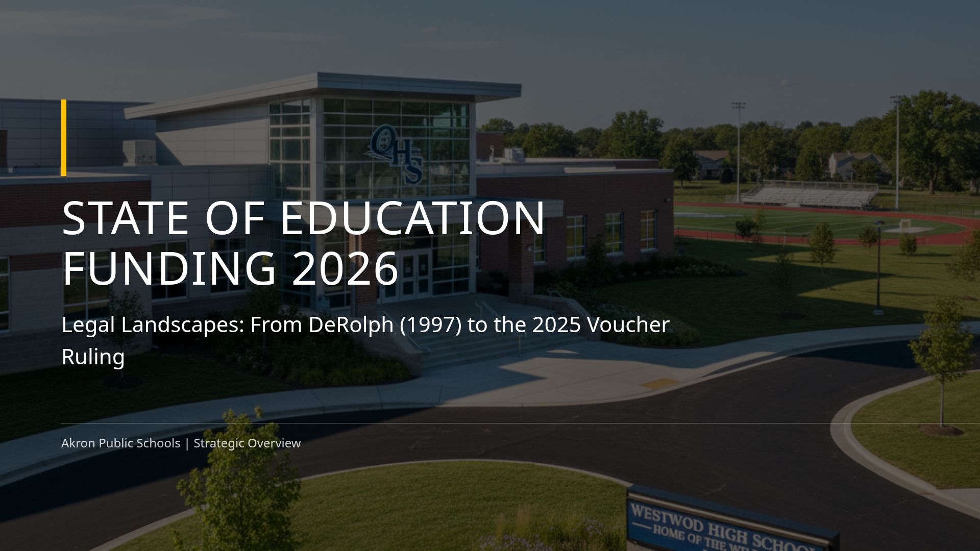 Ohio Education Funding: DeRolph Legacy & Voucher Rulings