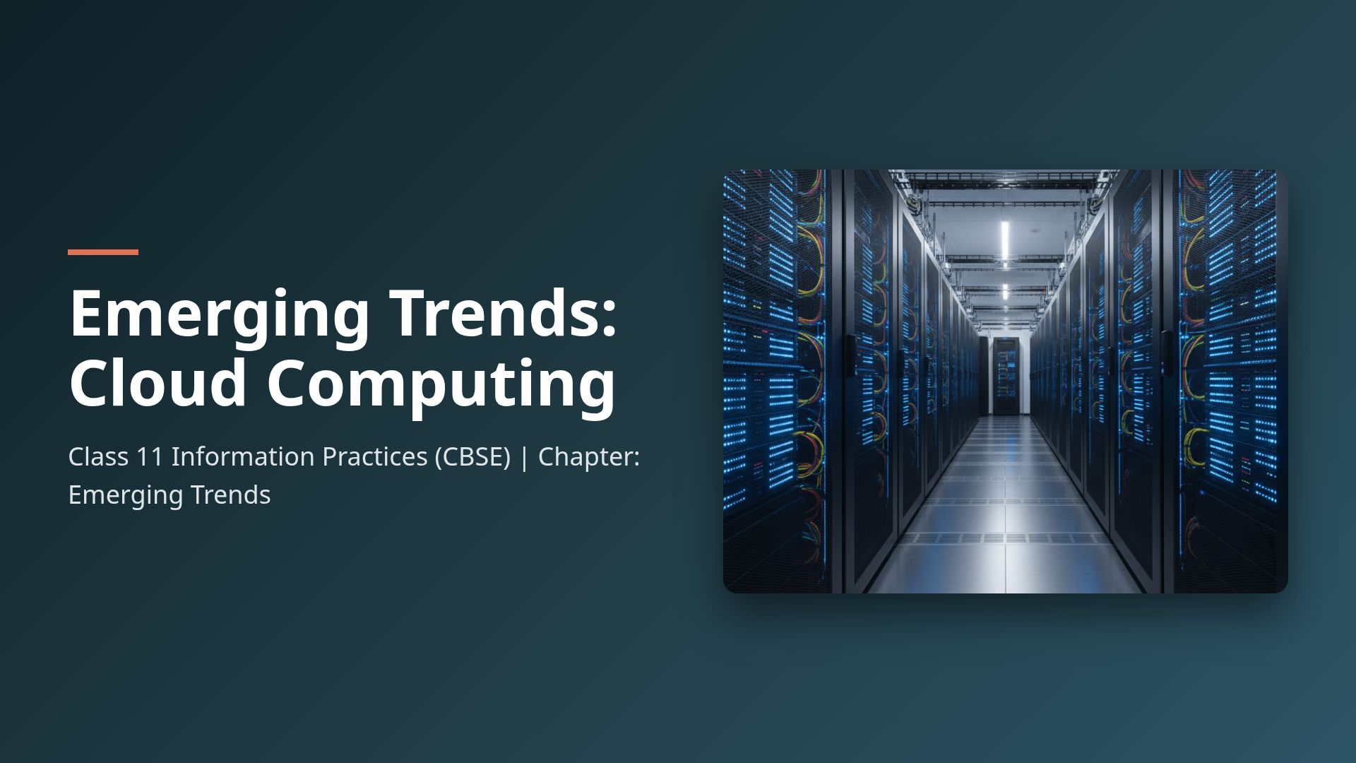 Cloud Computing Trends for Class 11 Information Practices