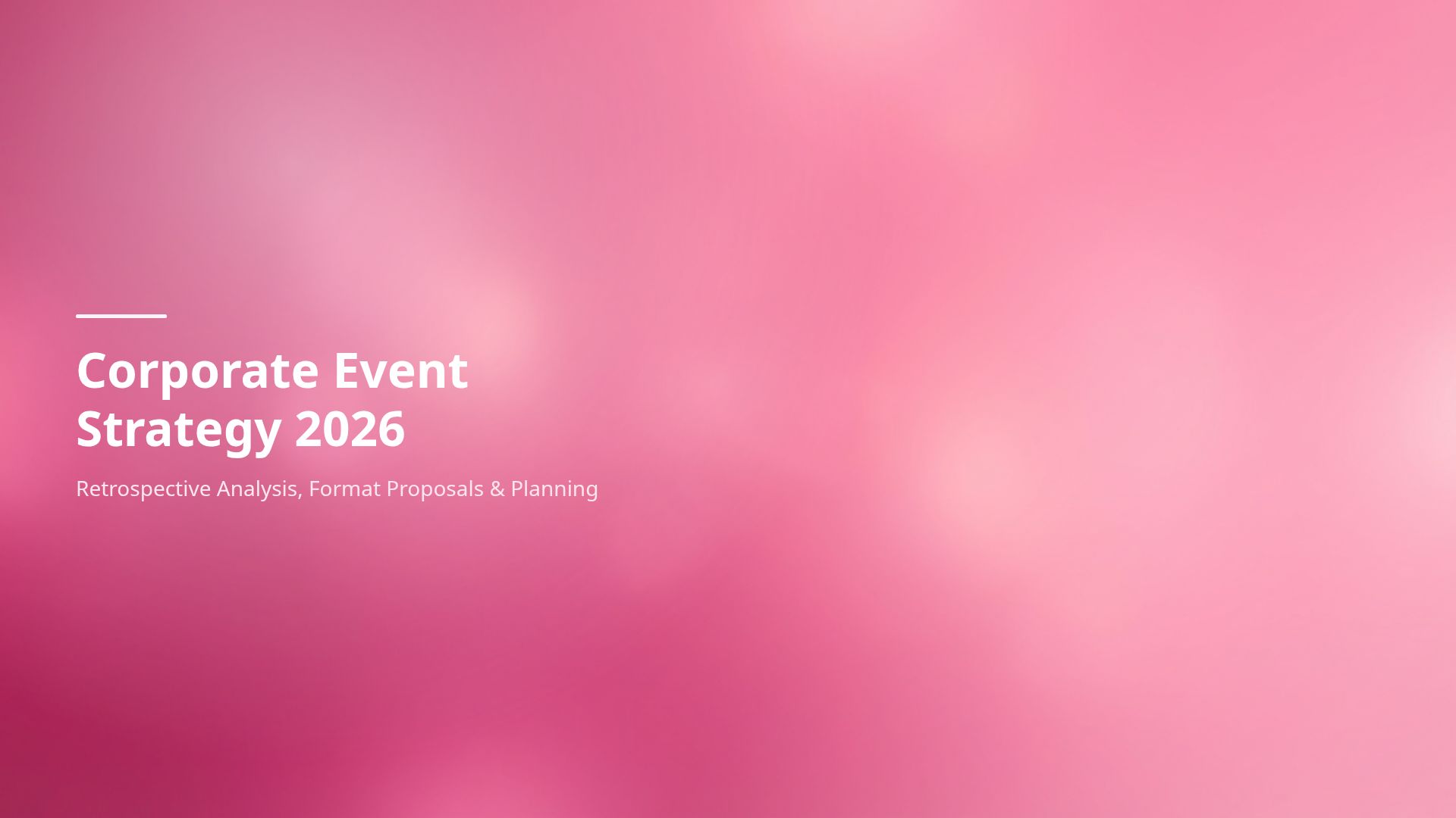 Corporate Event Strategy: Party Formats & Planning Guide