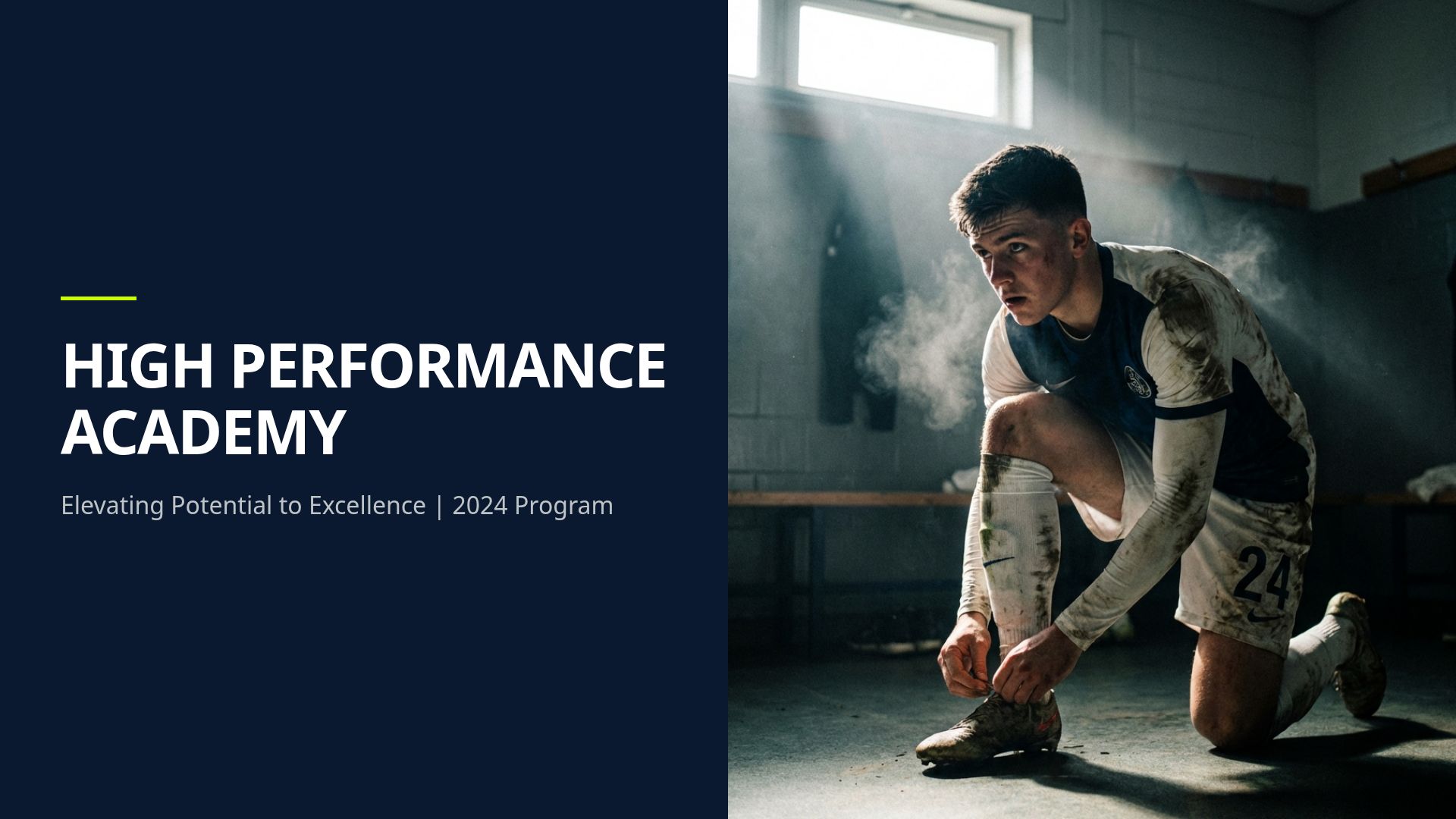 High Performance Youth Football Academy Development Blueprint