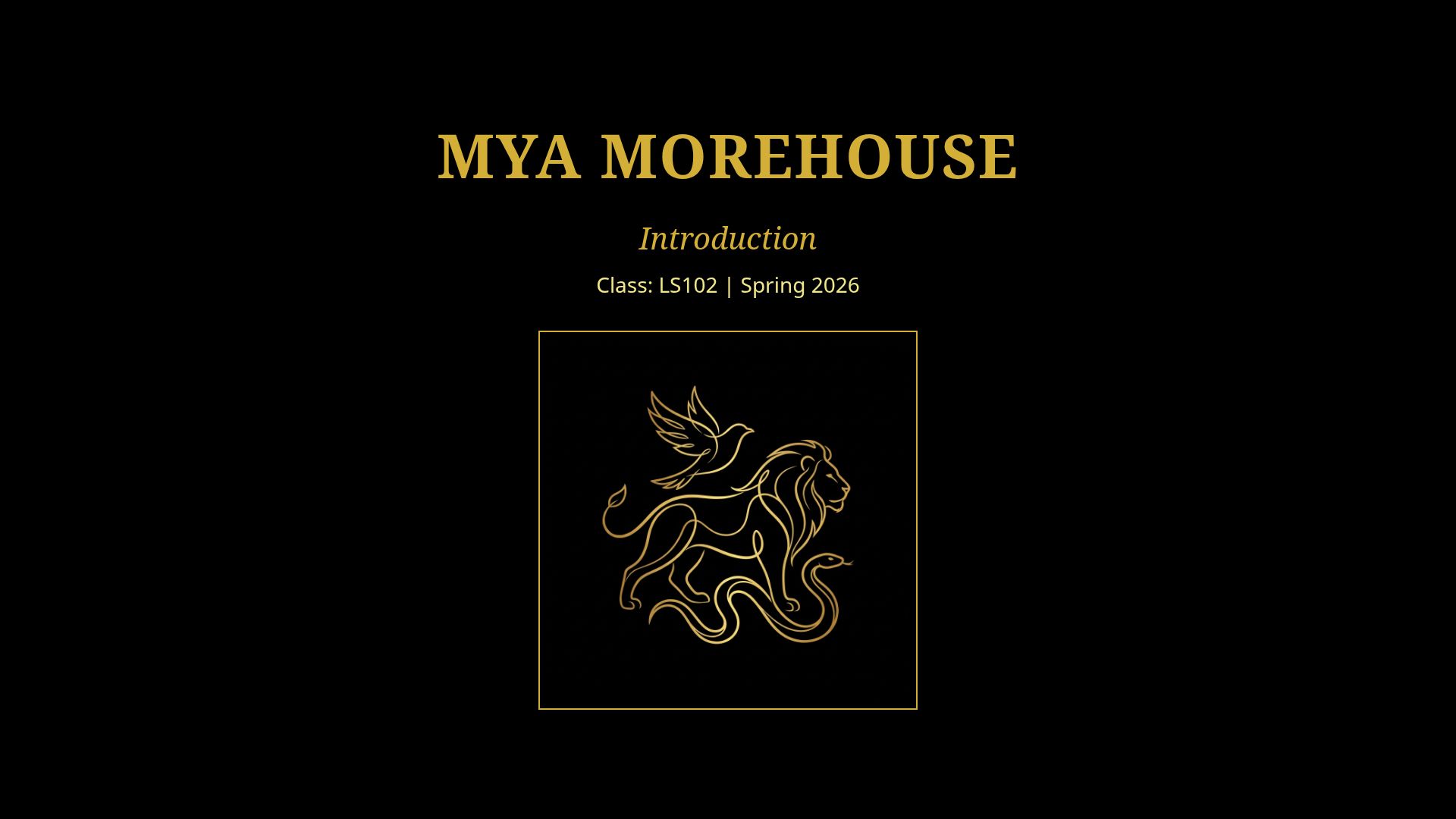 Artful Introductions: My Creative Journey - Mya Morehouse