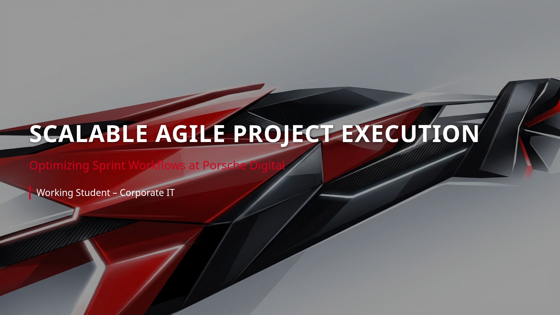 Scaling Agile at Porsche Digital: Cost-Effective Workflows