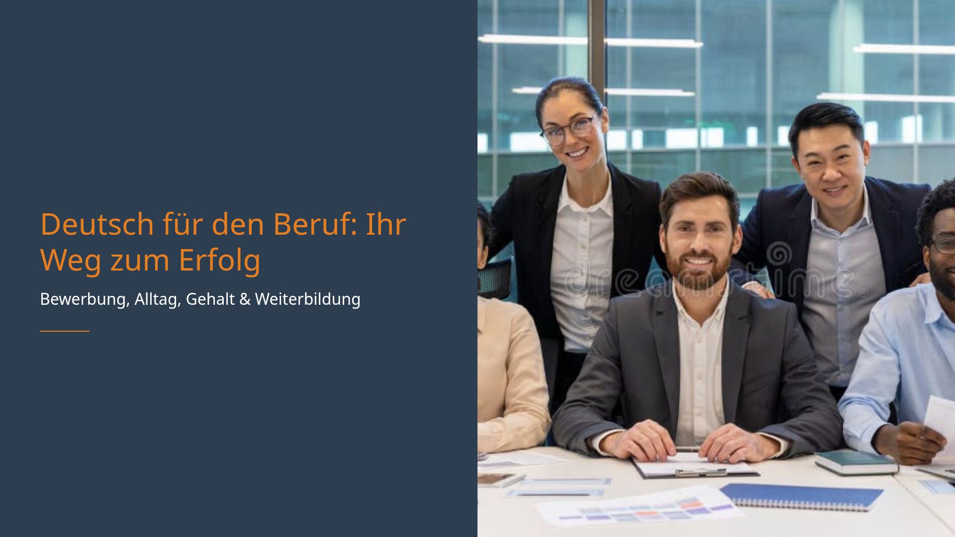 Deutsch für den Beruf: Bewerbung & Erfolg in Deutschland