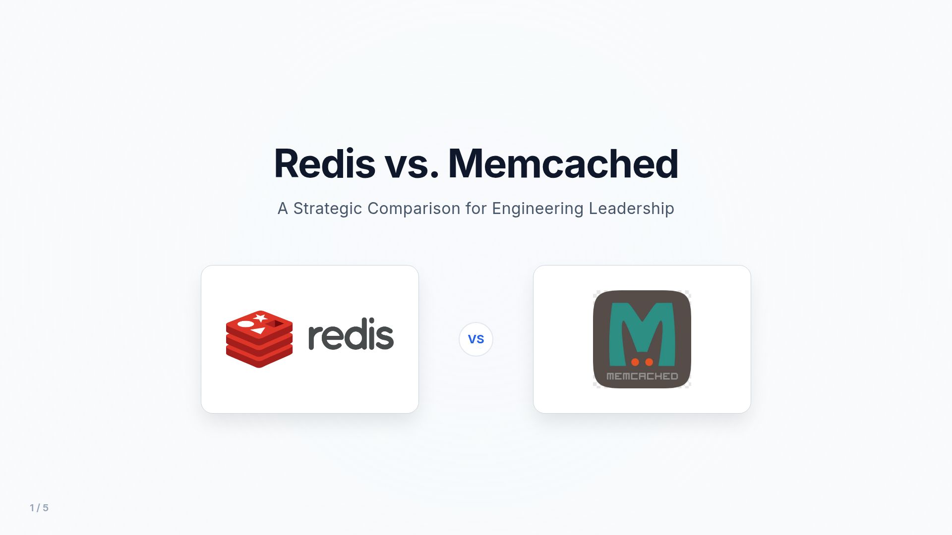Redis vs. Memcached: A Guide for Engineering Leaders