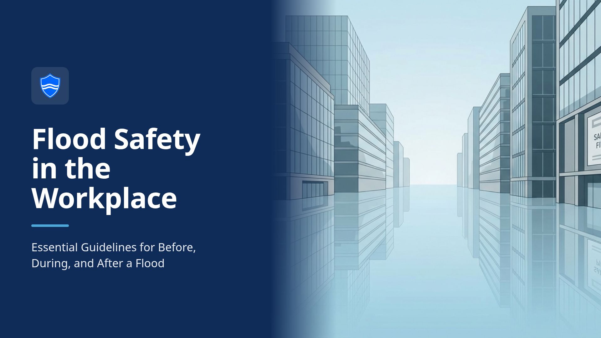 Flood Safety in the Workplace: Preparedness & Recovery