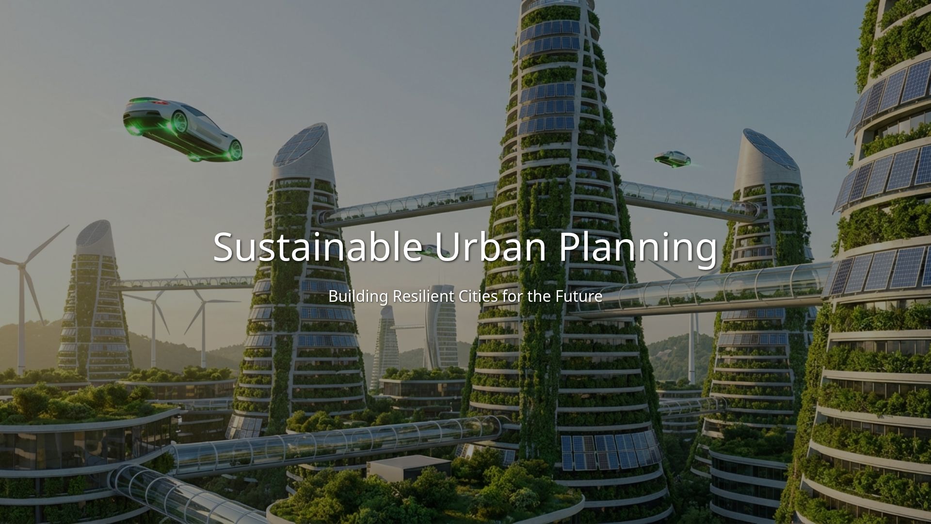 Sustainable Urban Planning: Building Resilient Cities