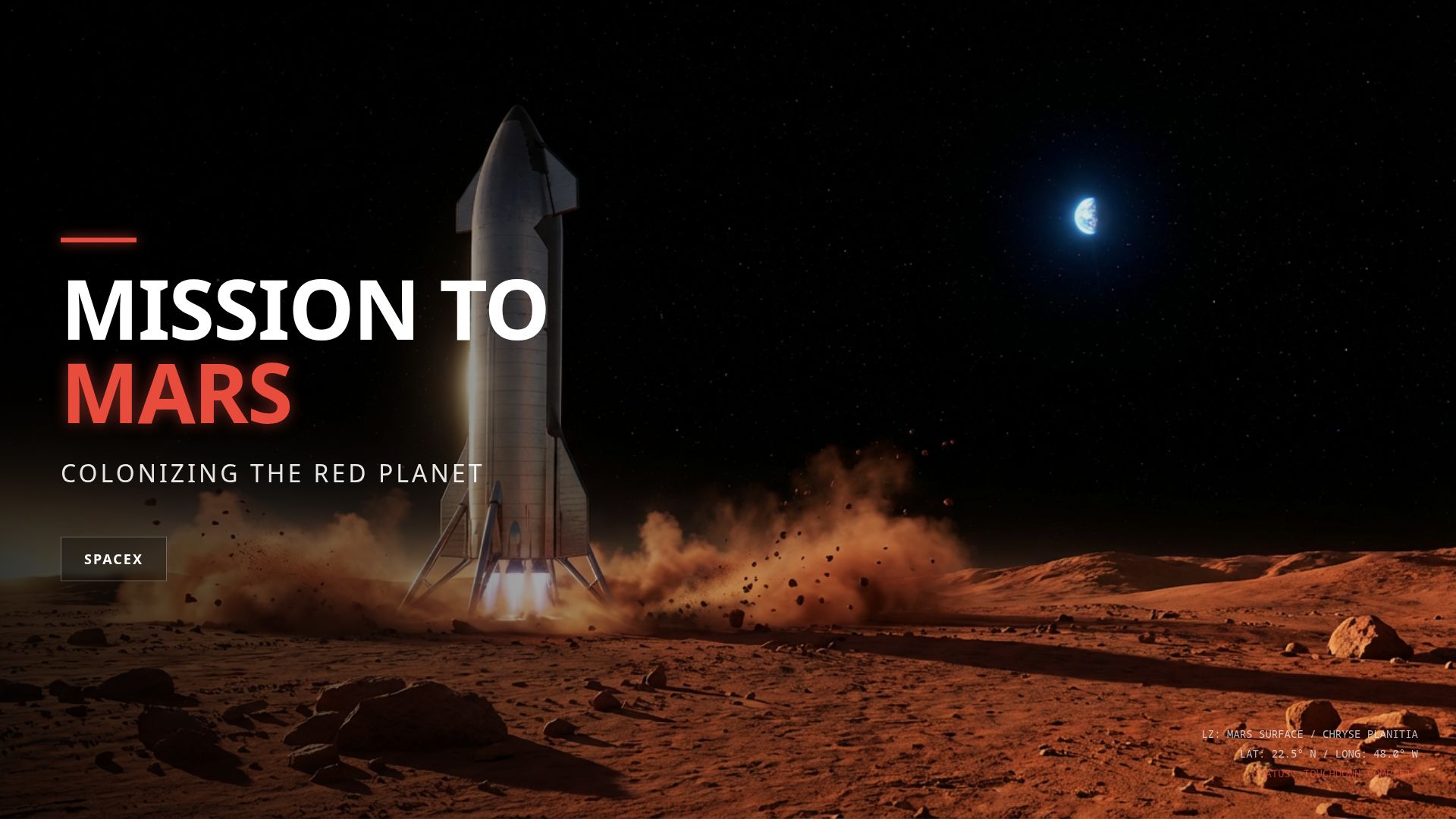 Mission to Mars: SpaceX Starship and Life on the Red Planet