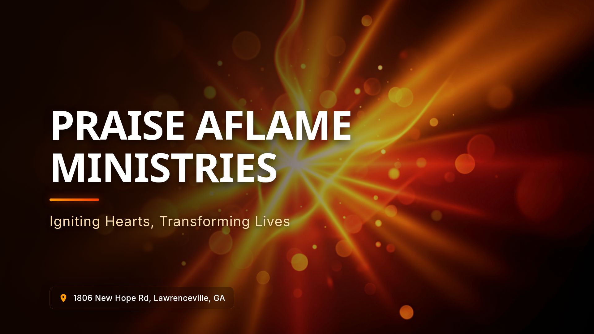Praise Aflame Ministries | Worship in Lawrenceville, GA