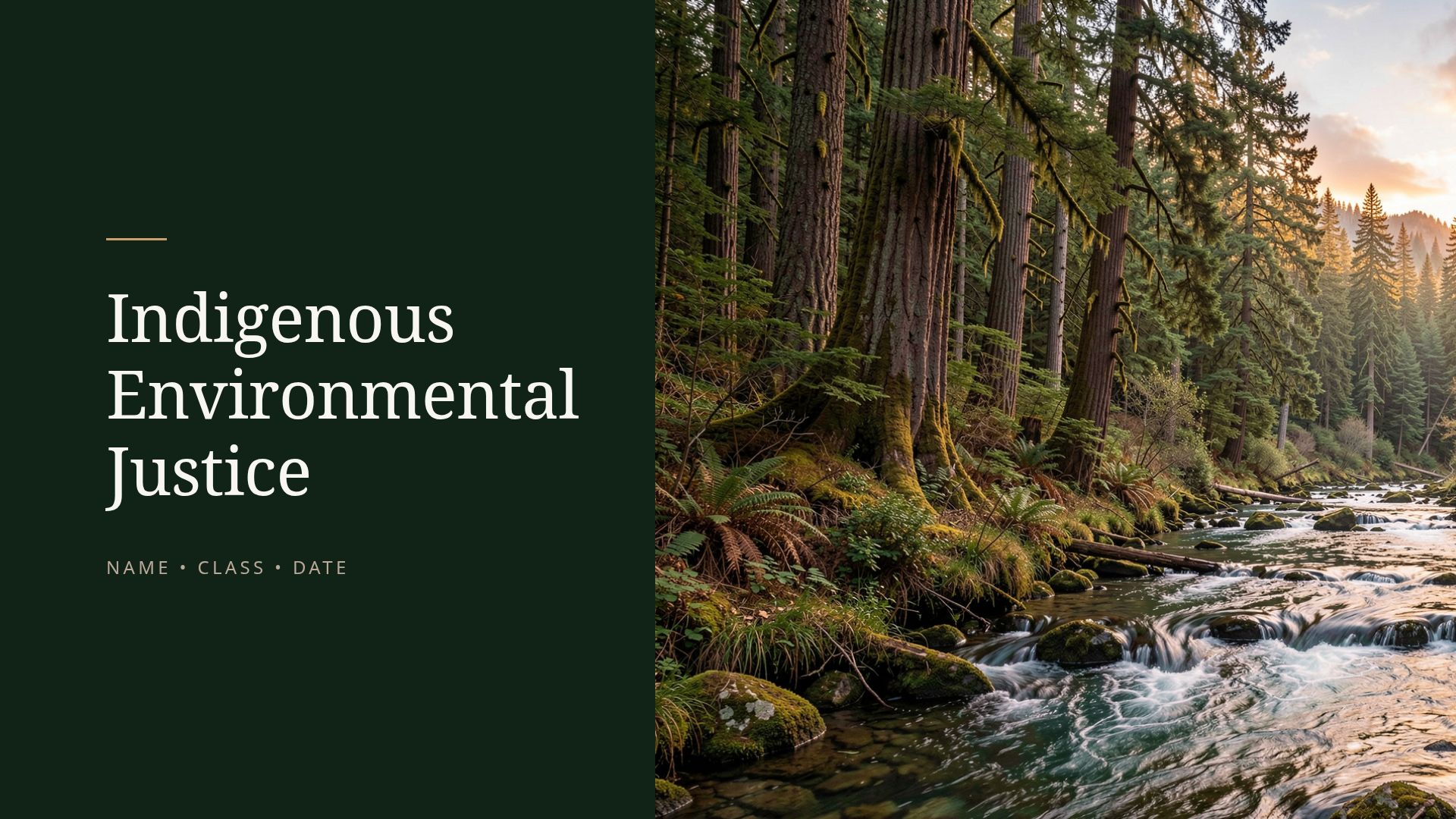 Indigenous Environmental Justice and Sovereignty Guide