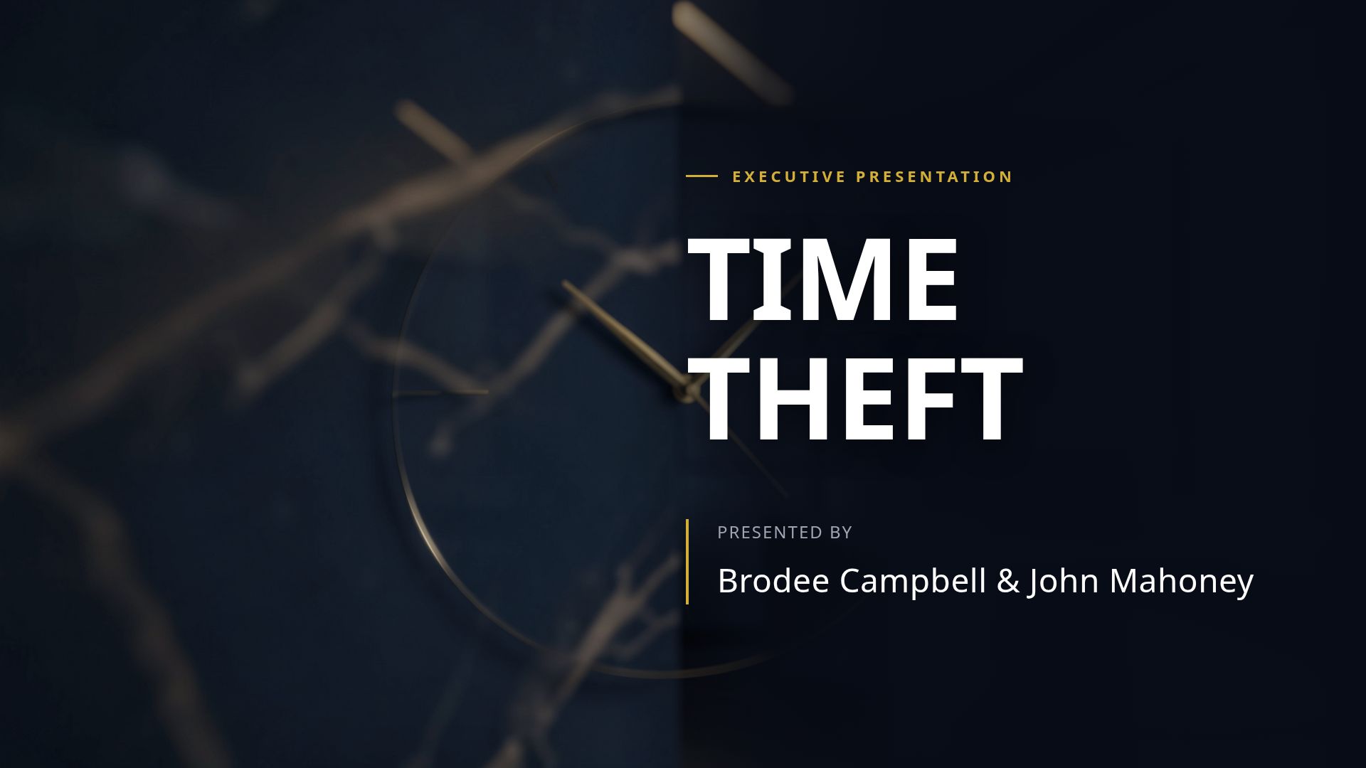 Time Theft: Hidden Costs and Business Impact