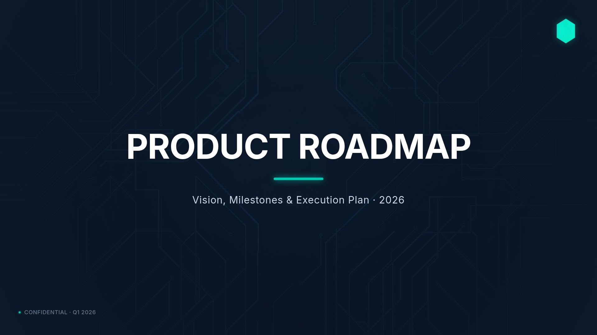2026 Product Roadmap: Strategic Vision & Execution Plan