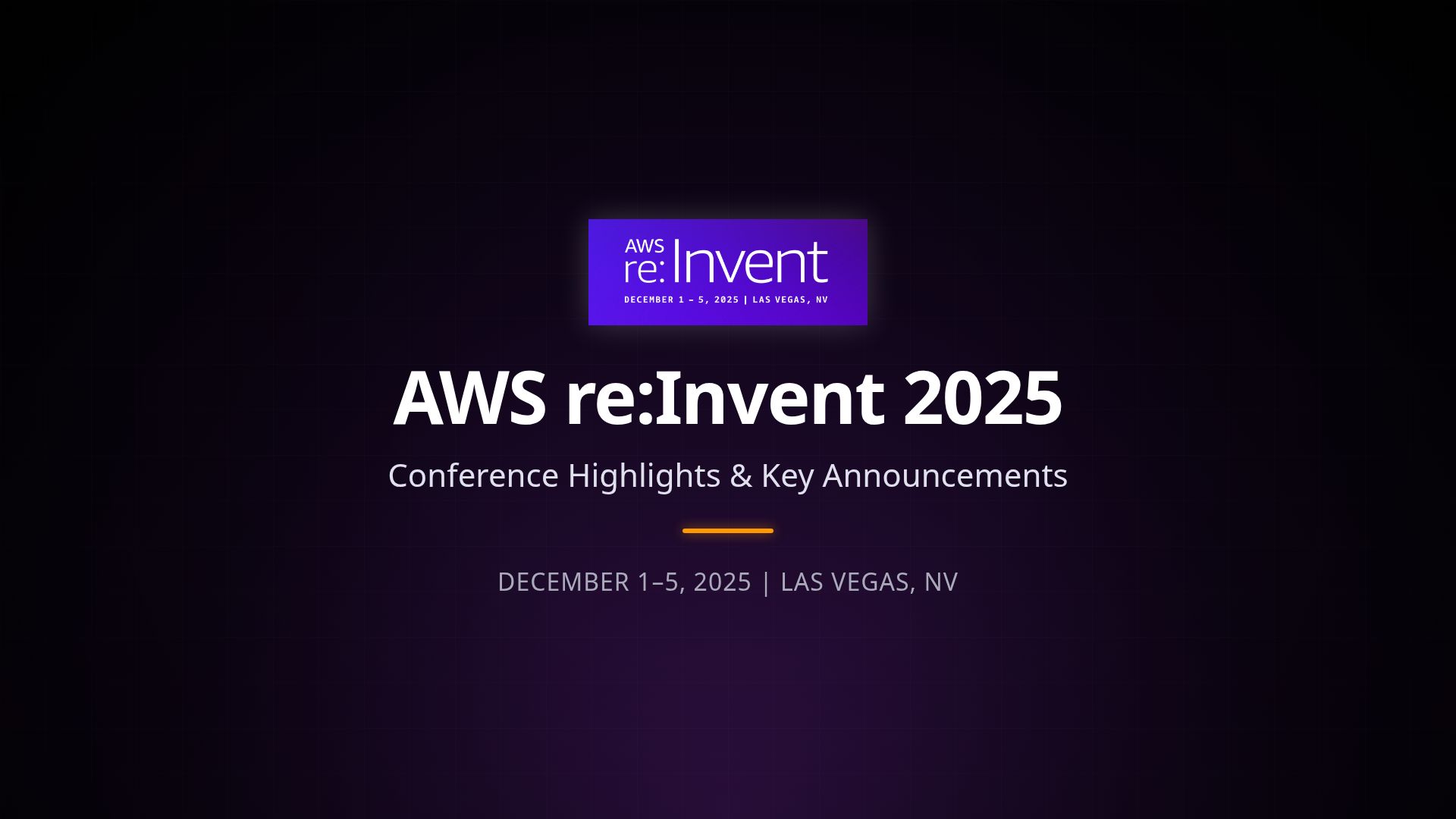 AWS re:Invent 2025: Highlights & Major AI Announcements
