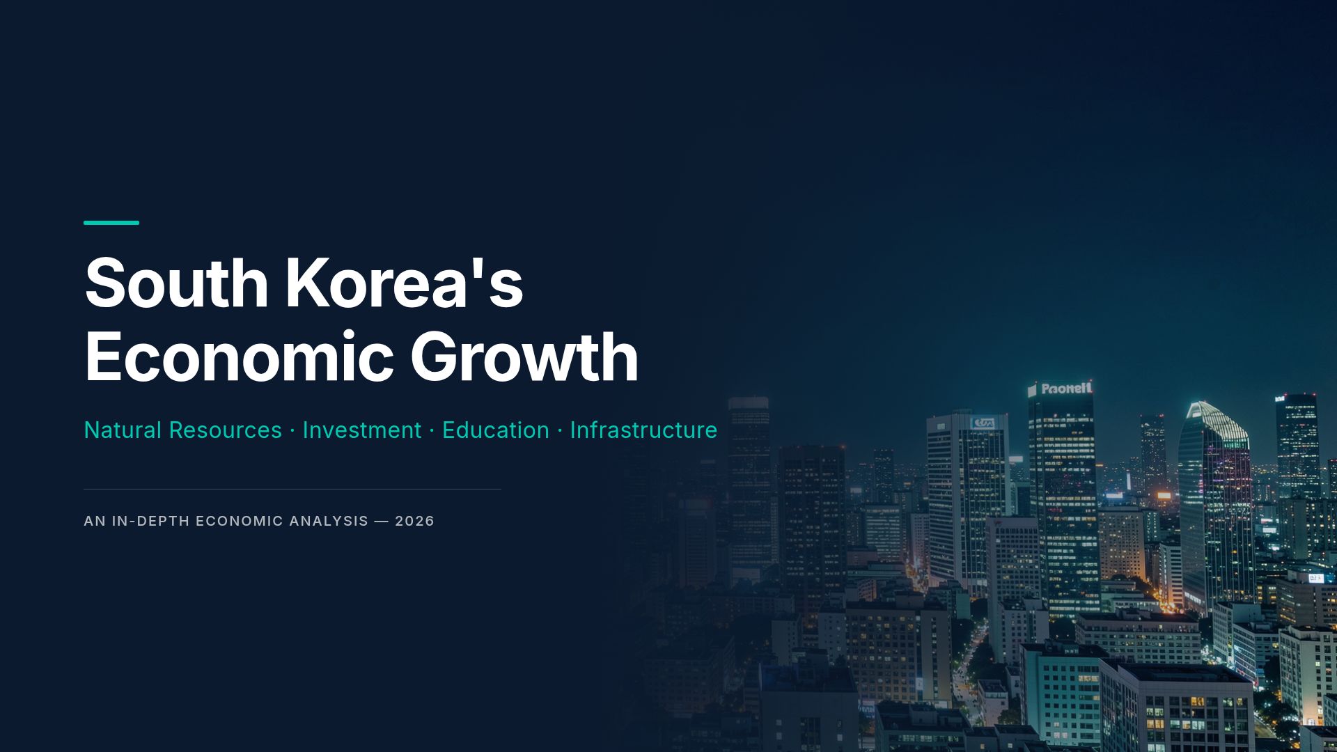 South Korea Economic Growth Analysis & 2026 Outlook