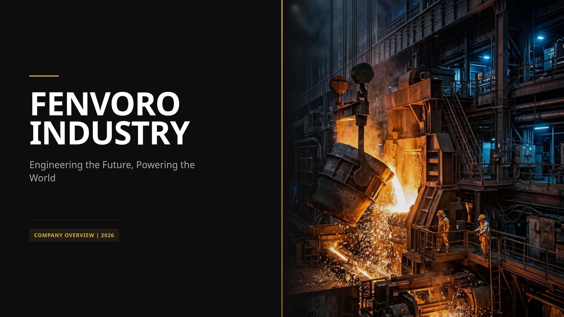 Fenvoro Industry: Global Heavy Manufacturing & Engineering