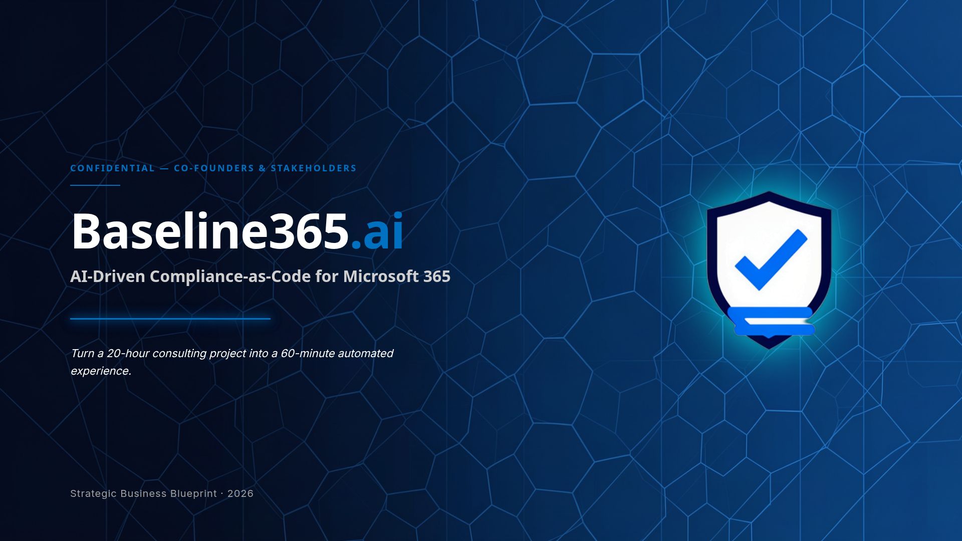 Baseline365: AI Compliance-as-Code for Microsoft 365