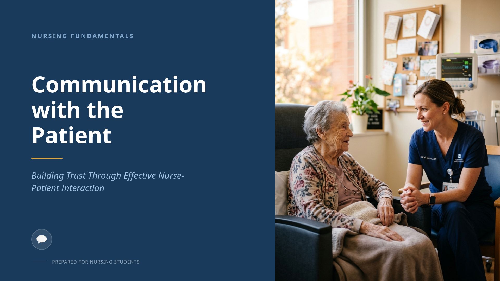 Nurse-Patient Communication: Building Trust & Skills