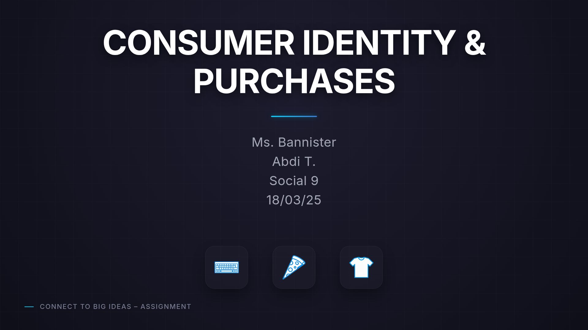 Understanding Consumer Identity Through Recent Purchases