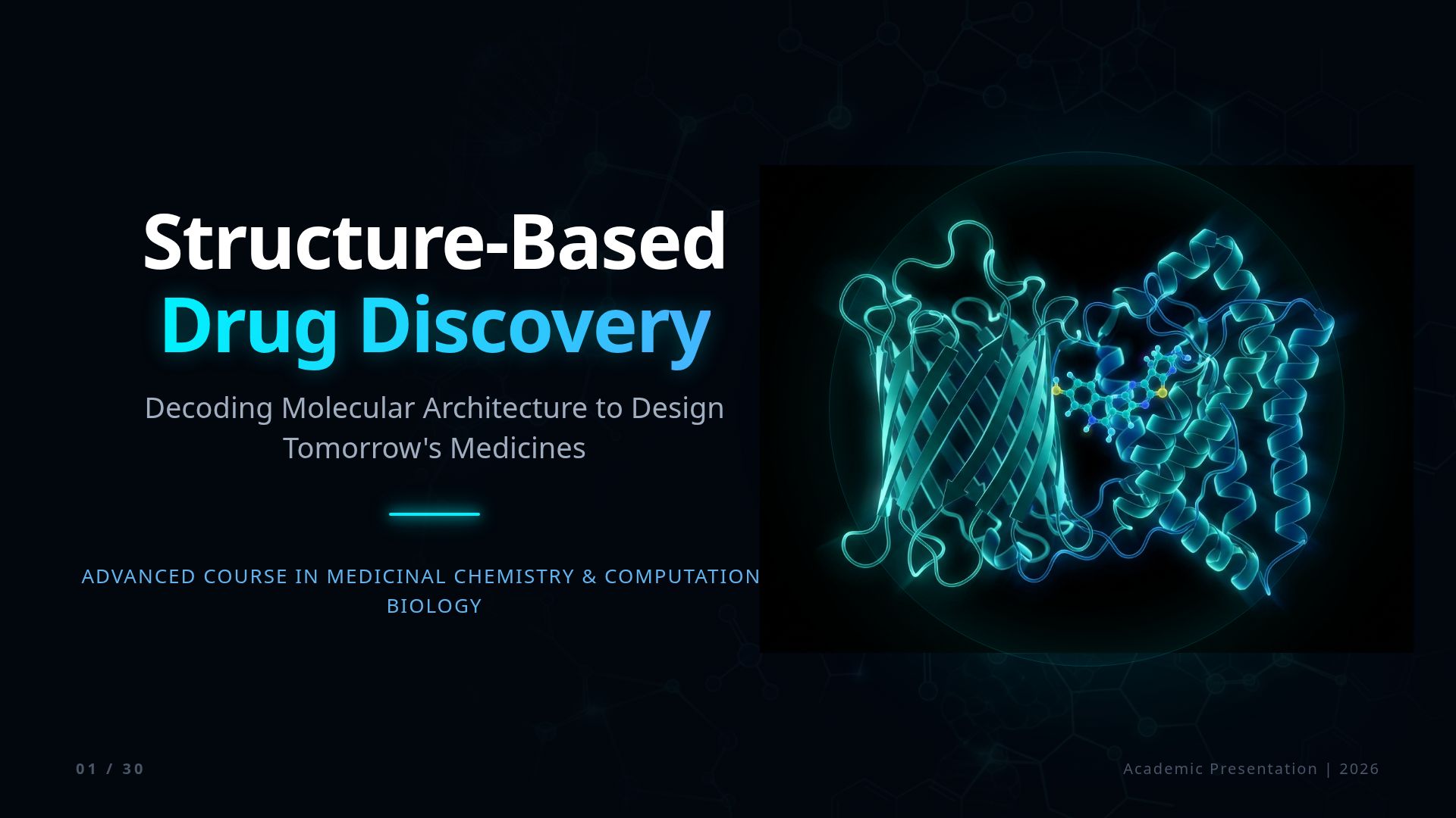Structure-Based Drug Discovery: SBDD Principles & Methods