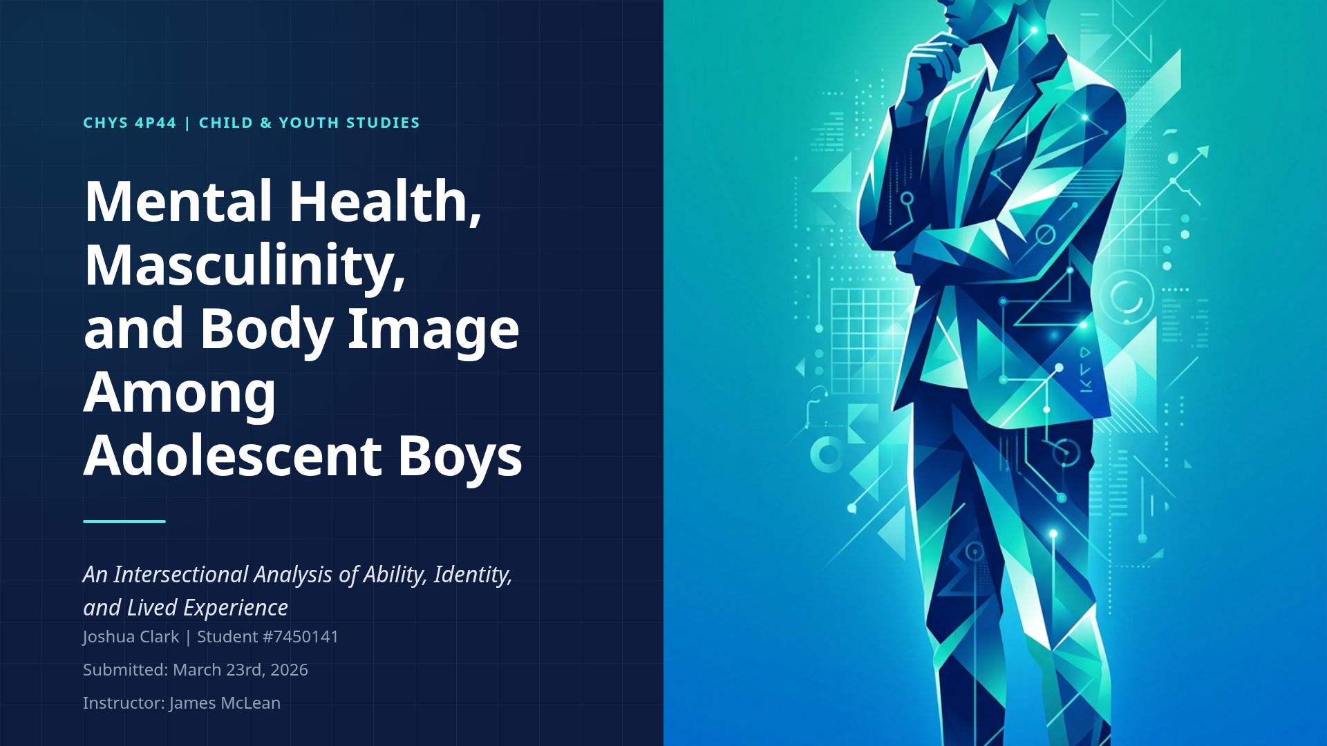 Mental Health and Body Image in Adolescent Boys