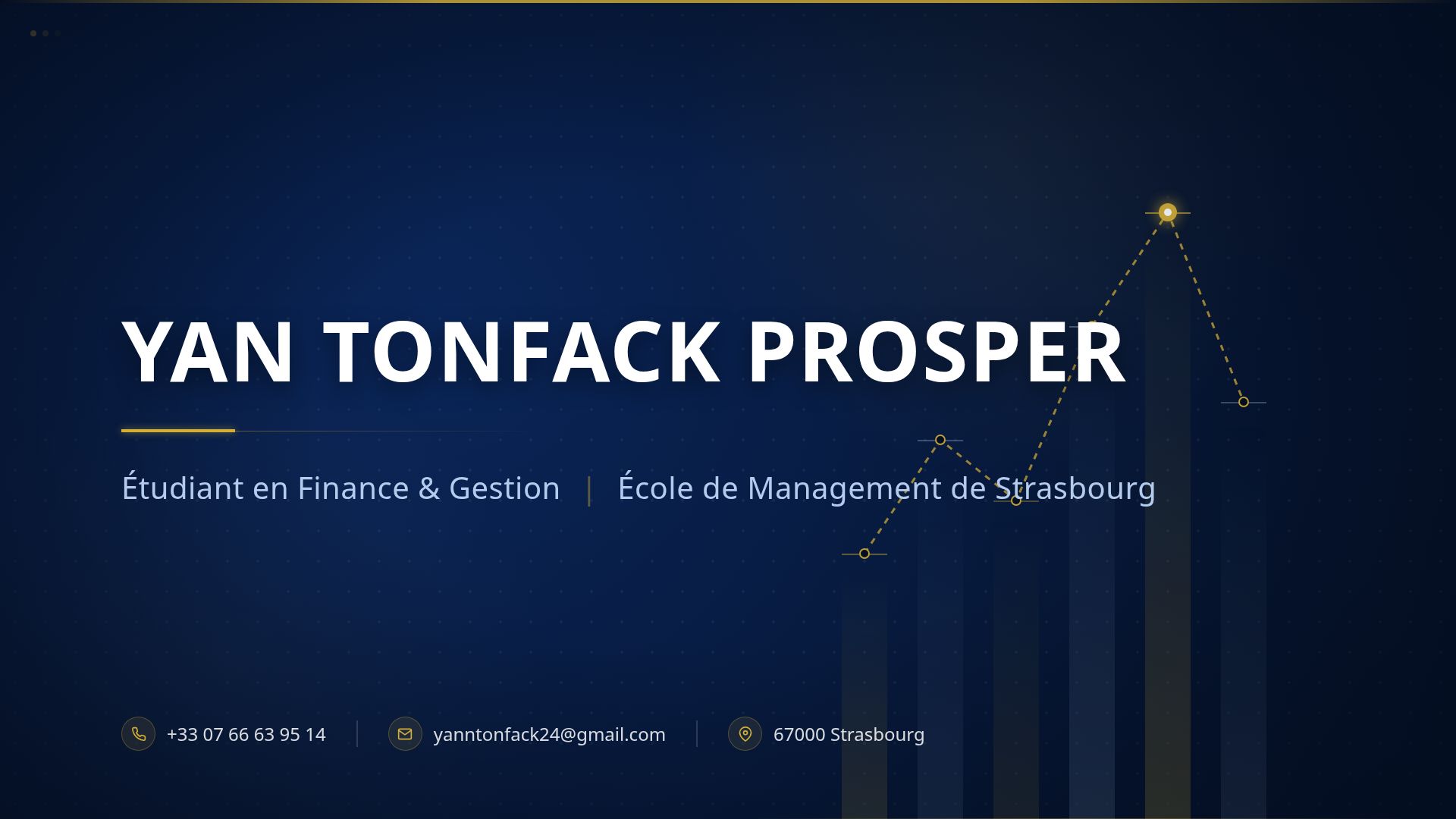 Candidature Stage Finance & Gestion - Yan Tonfack Prosper