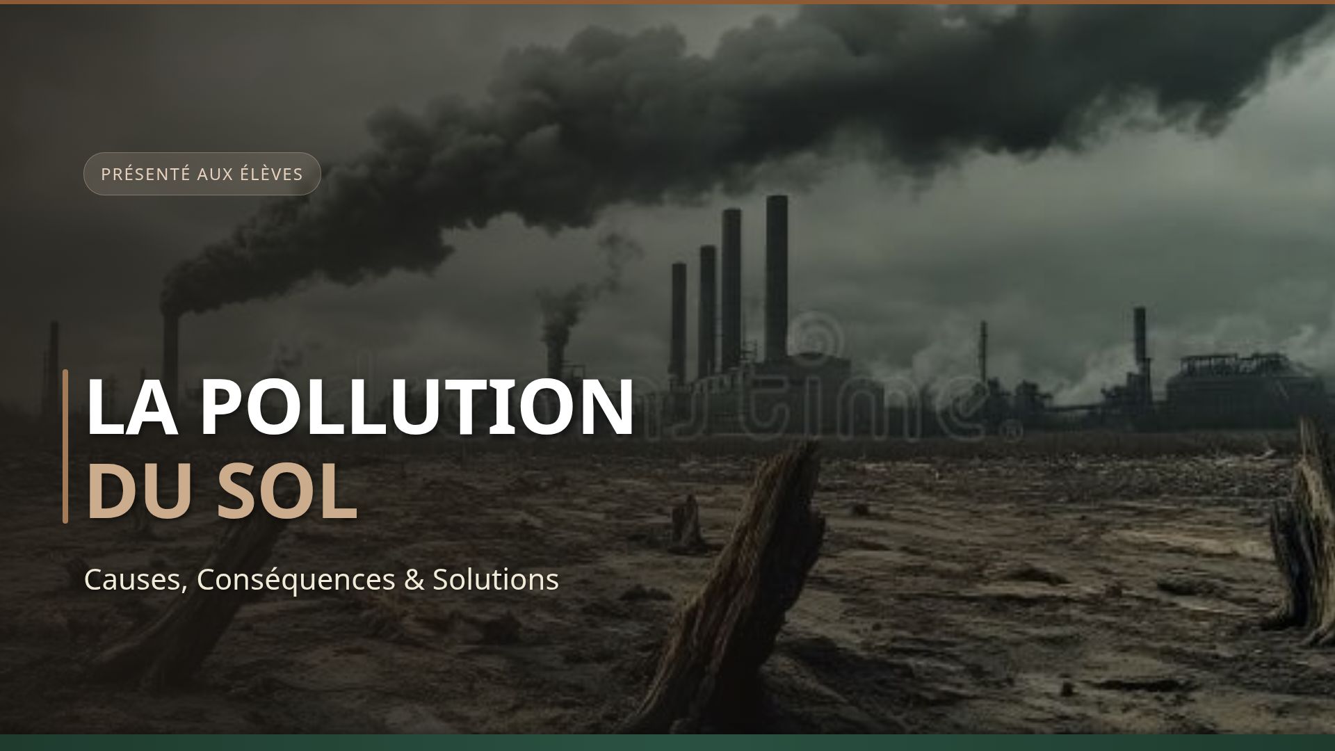 La Pollution du Sol : Causes, Conséquences et Solutions