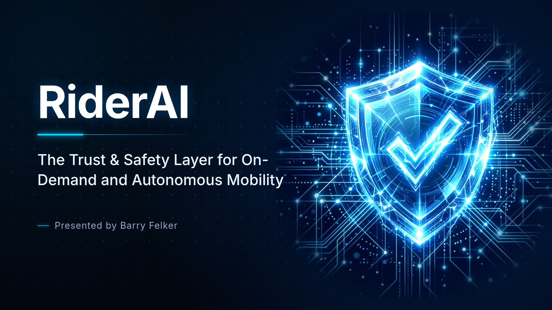 RiderAI: The Trust and Safety Layer for Global Mobility