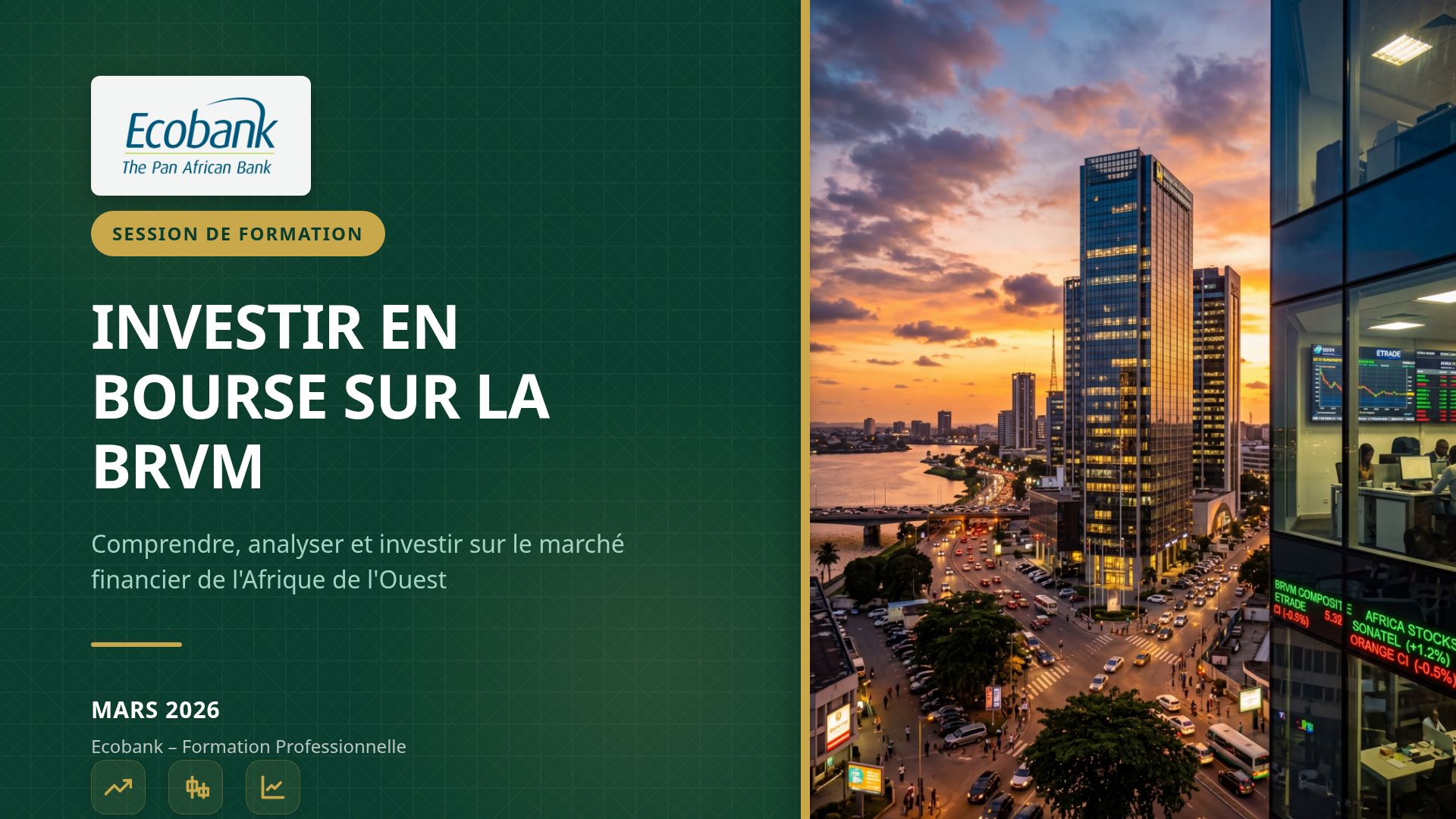 Investir en Bourse sur la BRVM : Guide Complet Ecobank