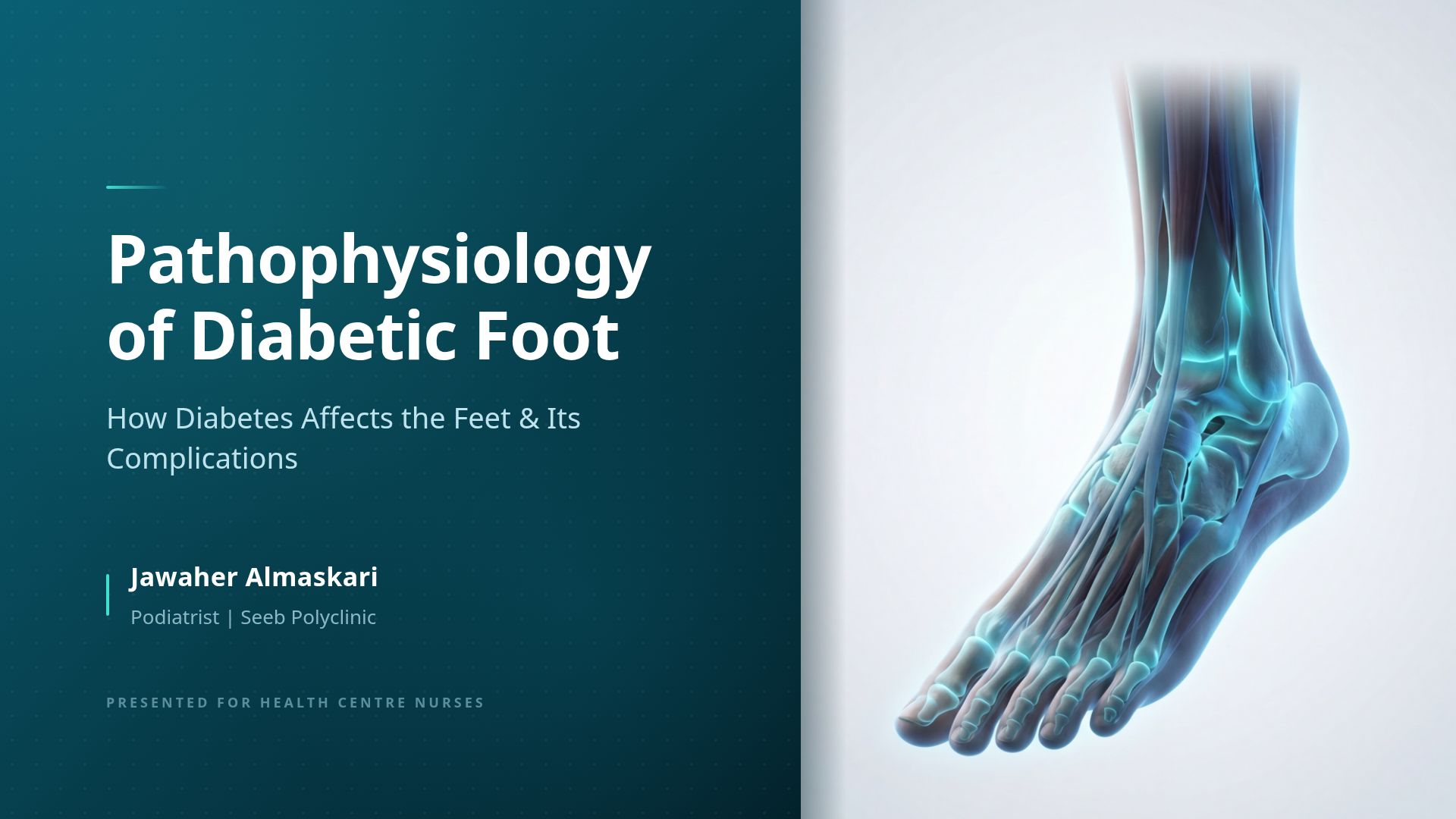 Pathophysiology of Diabetic Foot for Nurses | Bobr.ai