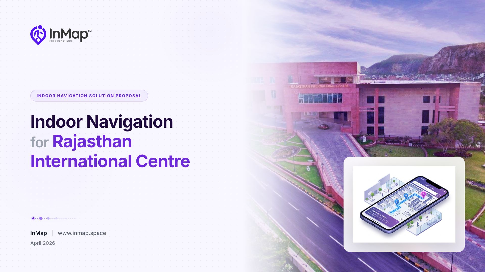 Indoor Navigation for Rajasthan International Centre Jaipur