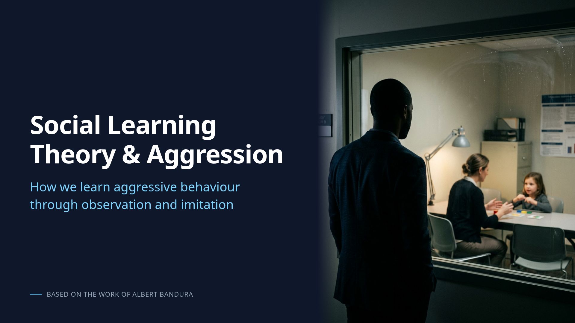 Social Learning Theory & Aggression: Bandura's Psychology