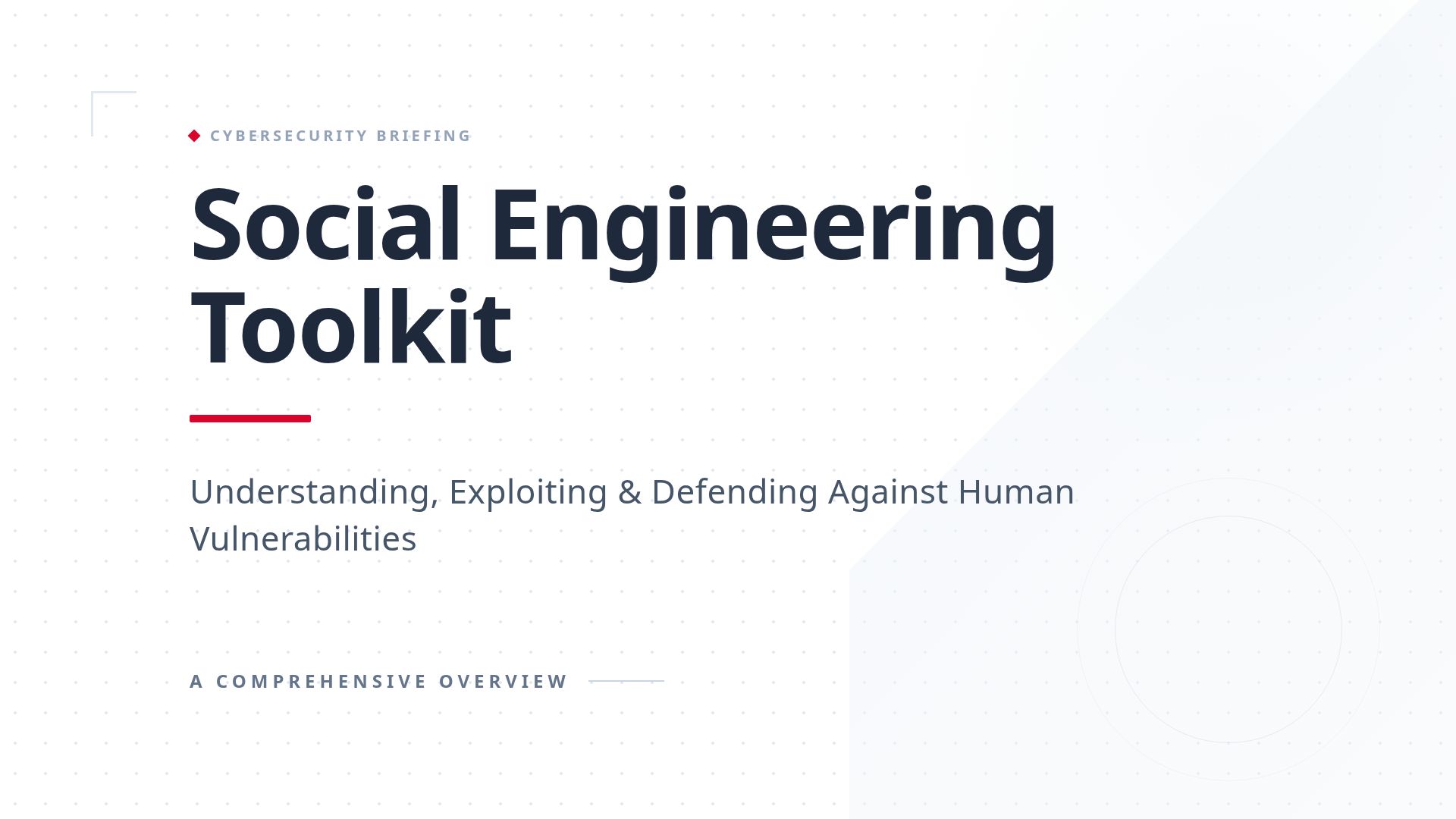 Guide to the Social Engineering Toolkit (SET) & Cybersecurity