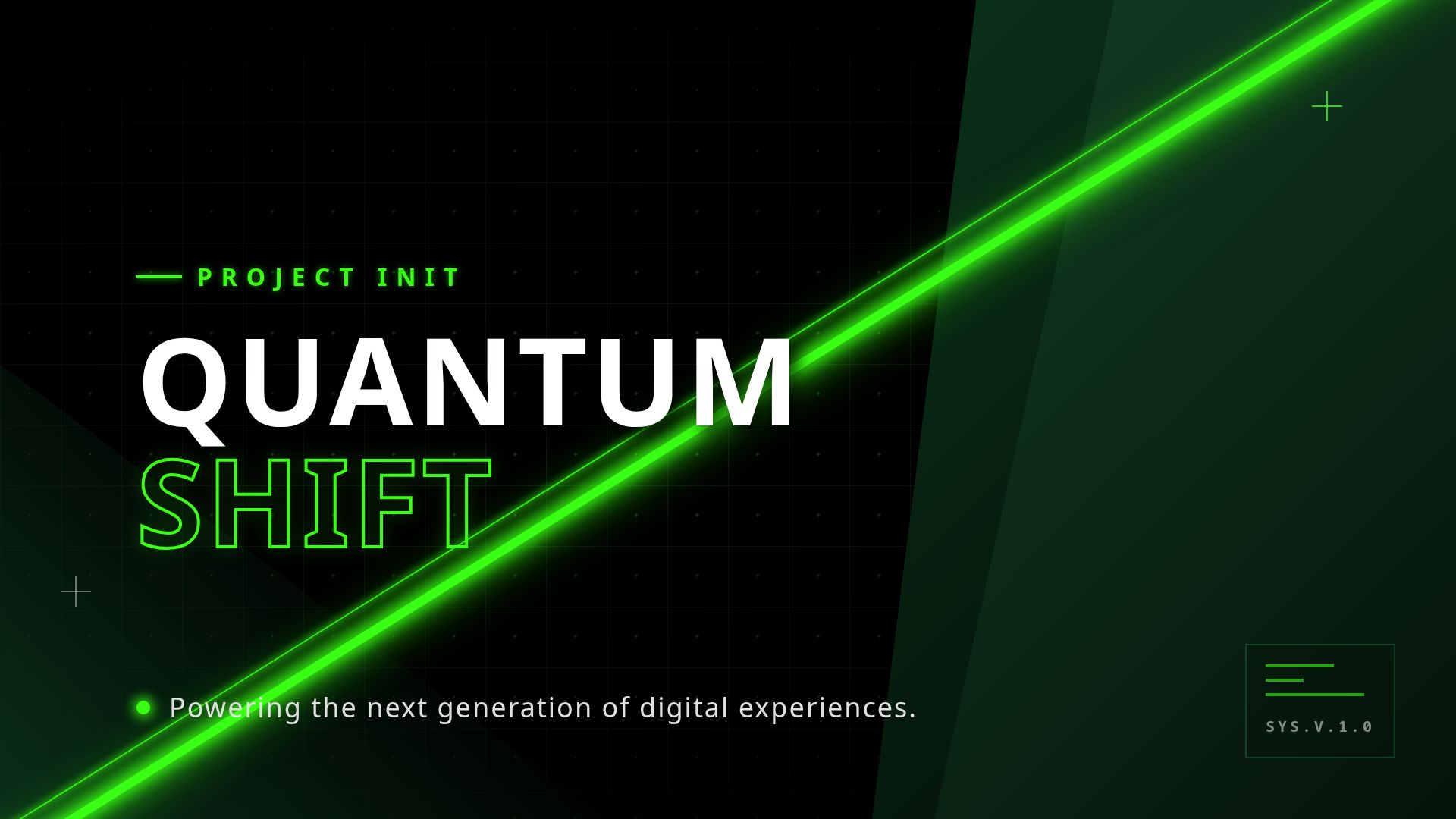 Quantum Shift: Next-Gen Digital Infrastructure & Systems