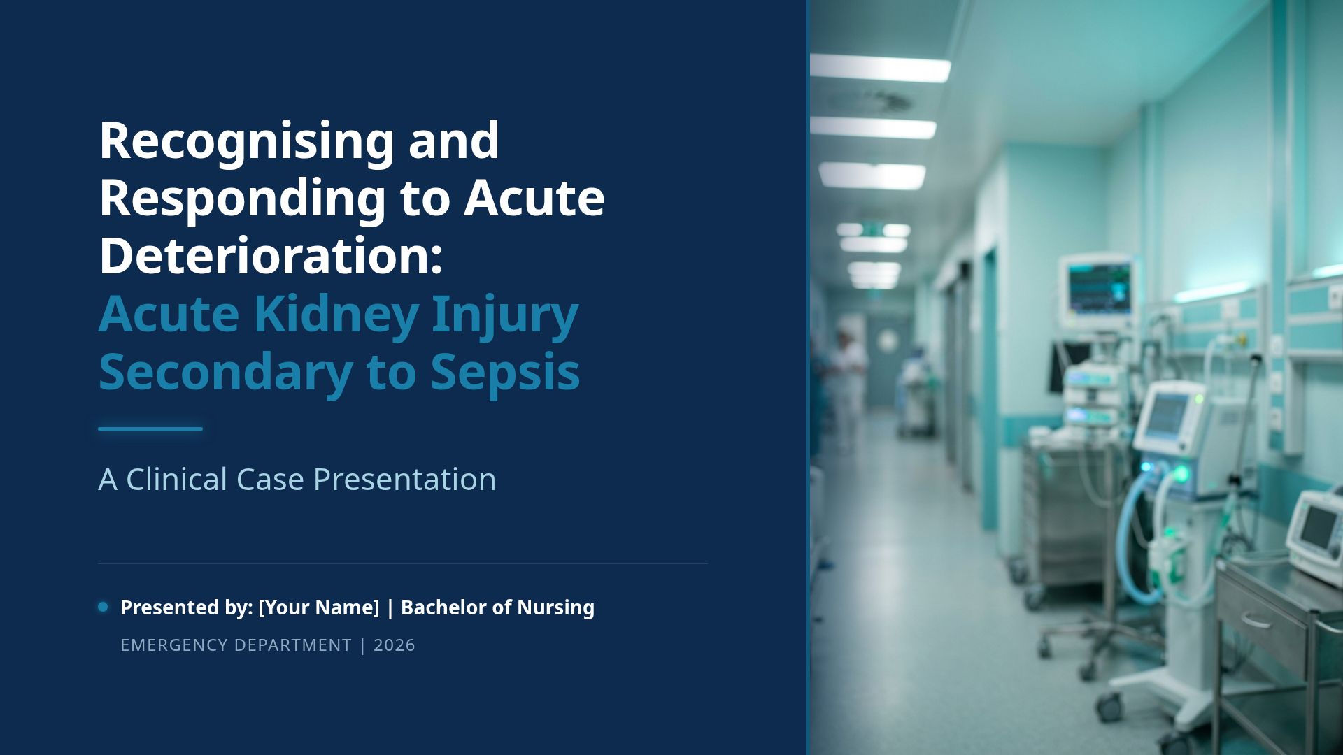 Managing Sepsis-Induced Acute Kidney Injury in the ED