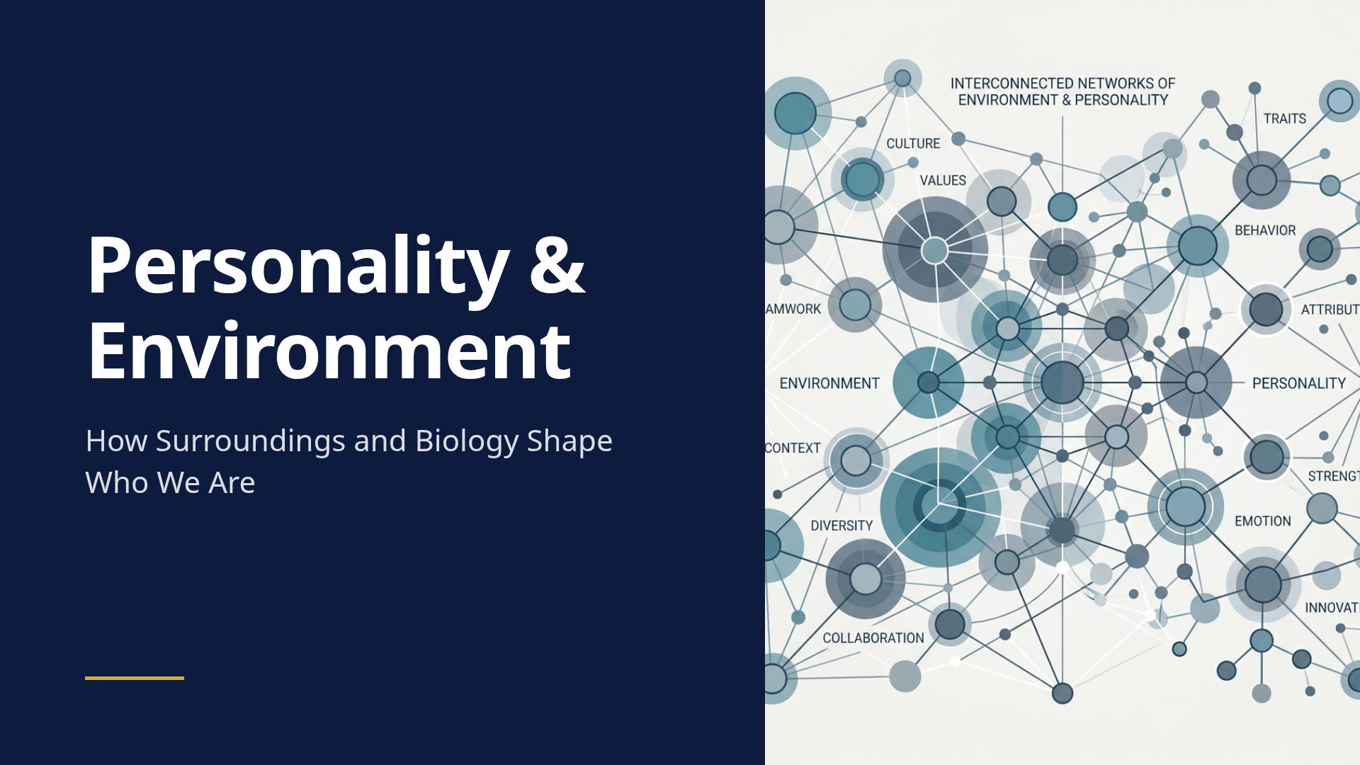 How Environment & Biology Shape Workplace Personality