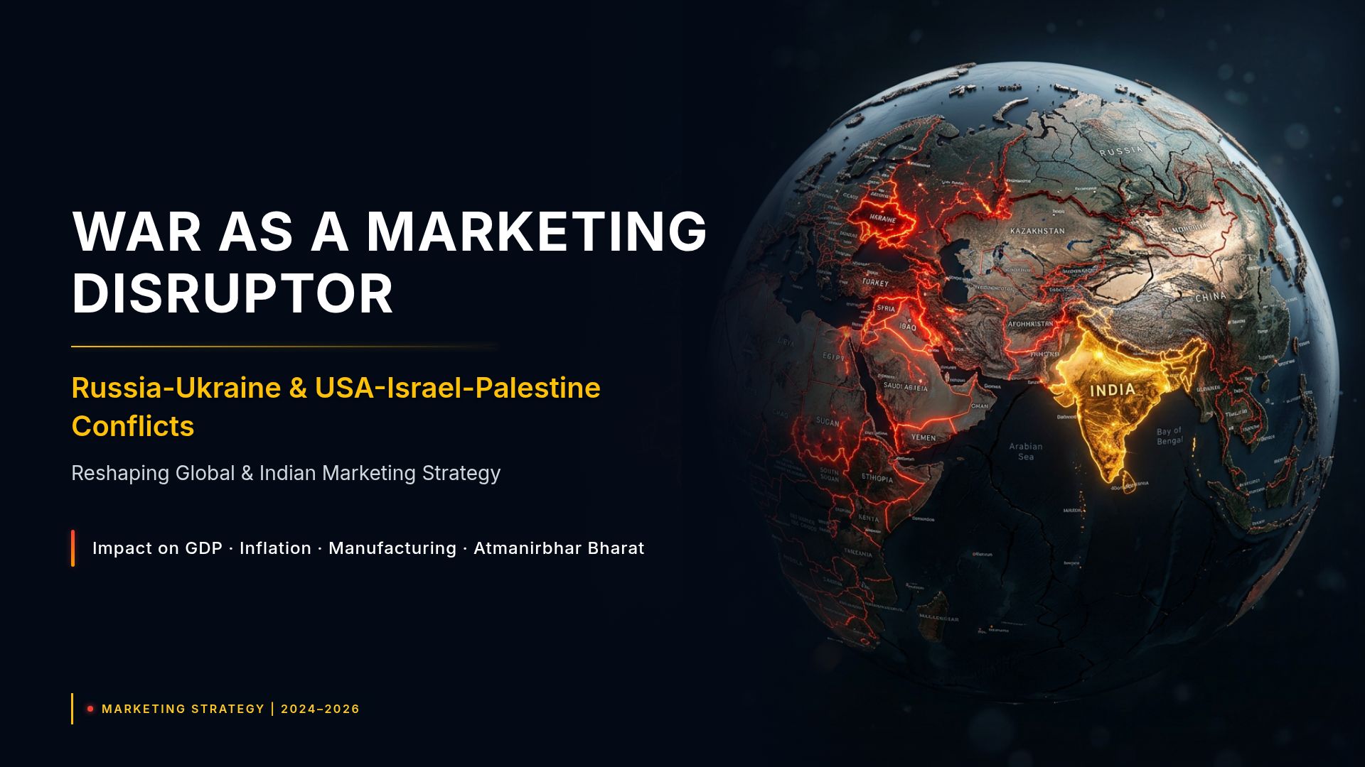 War as a Marketing Disruptor: Global Strategy & India